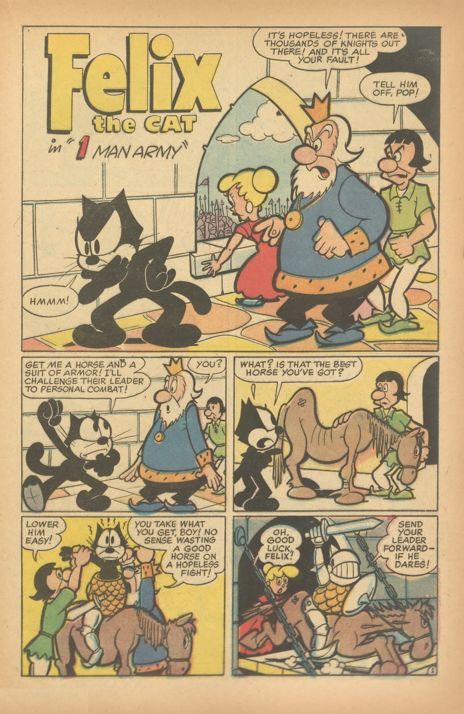 Read online Felix the Cat (1955) comic -  Issue #88 - 21