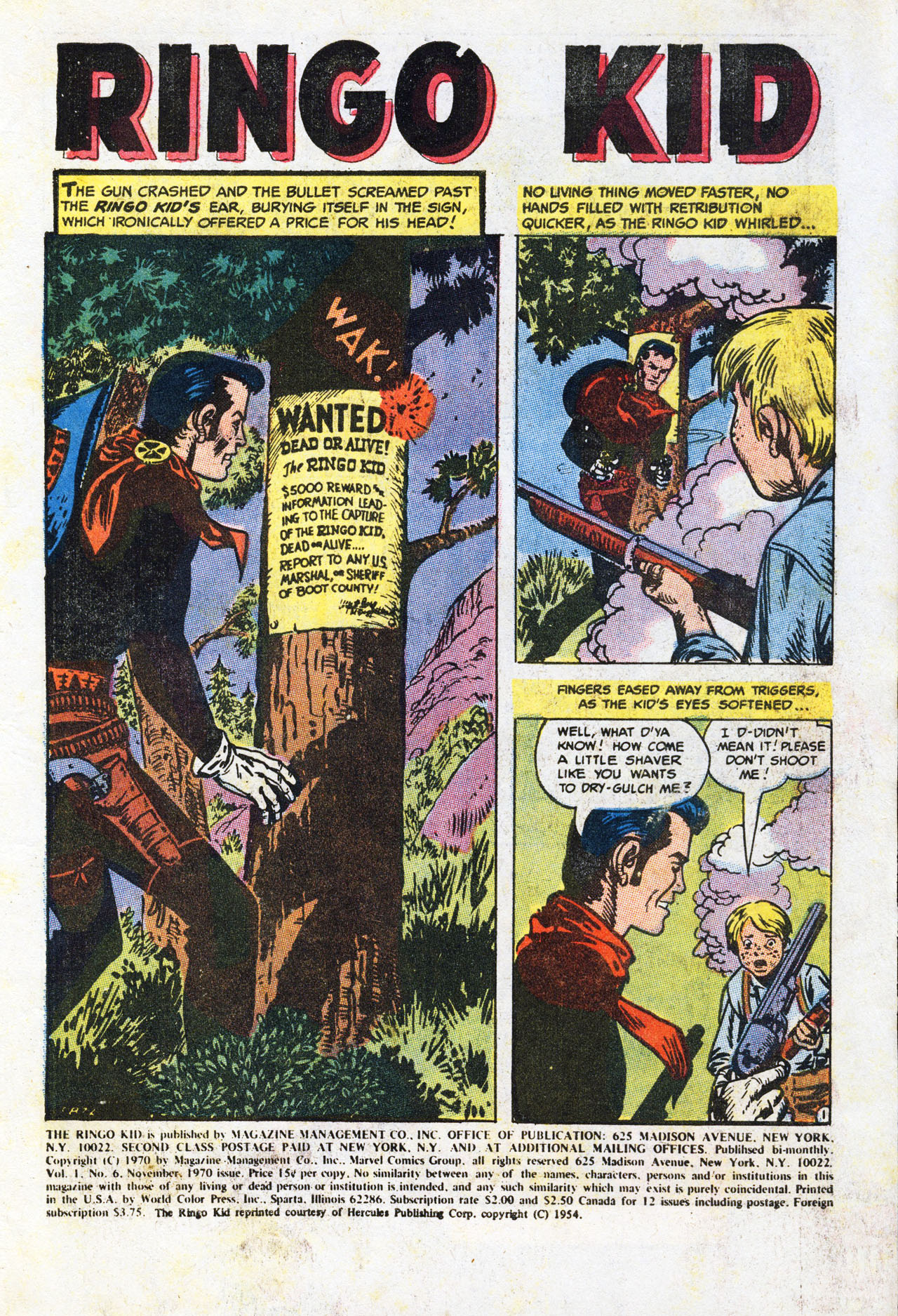 Read online Ringo Kid (1970) comic -  Issue #6 - 3