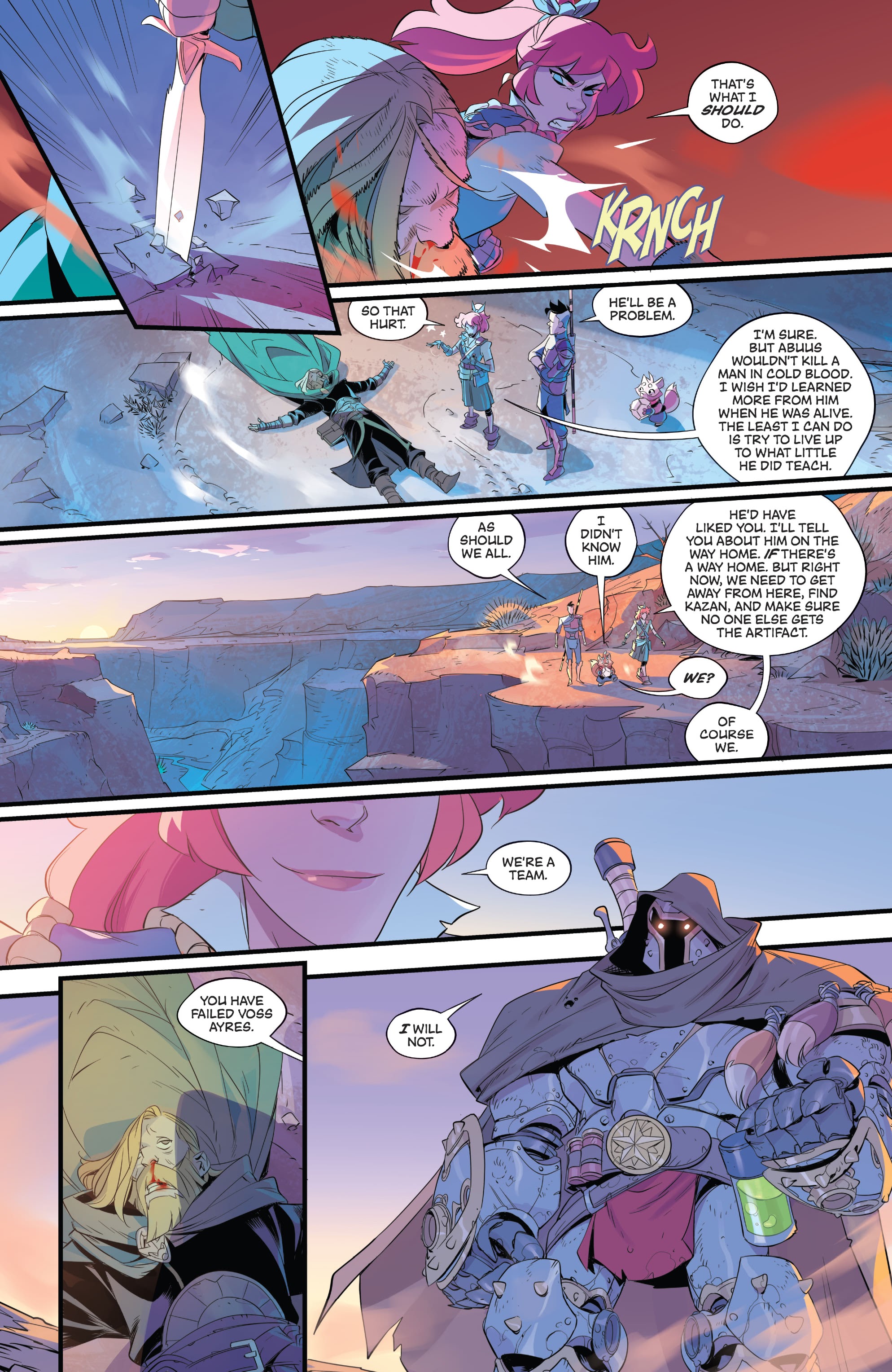 Read online Summoner's War: Legacy comic -  Issue #6 - 21