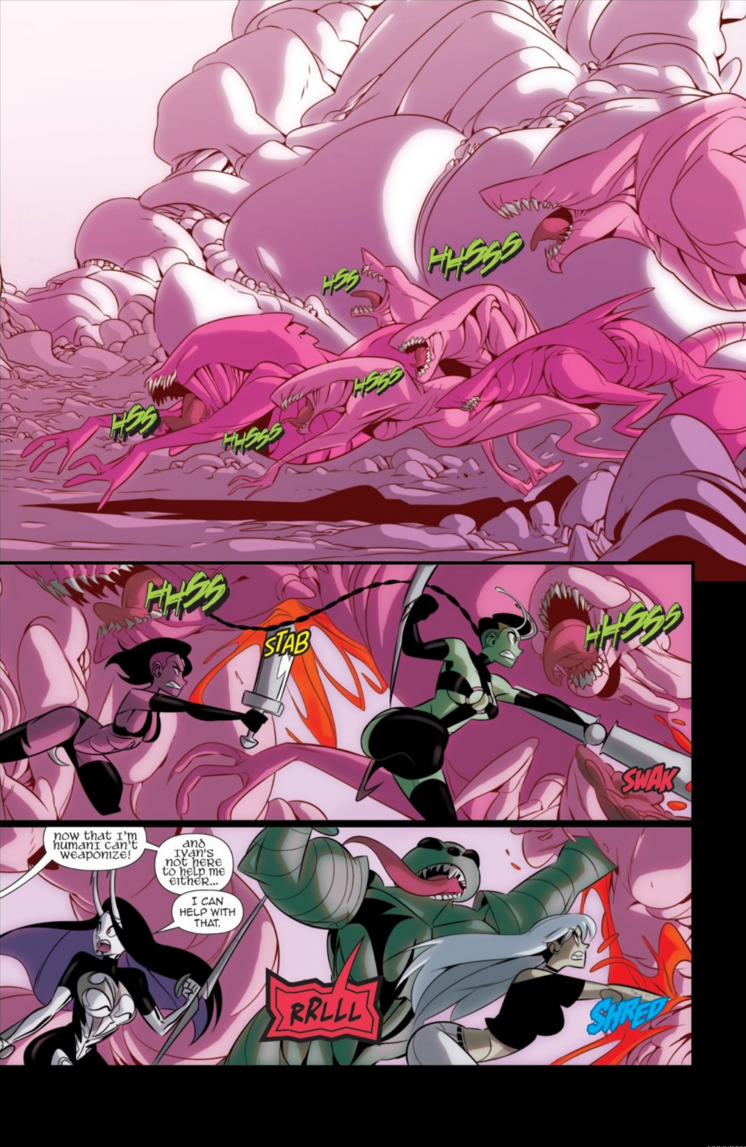 Read online Vampblade Season 4 comic -  Issue #10 - 17