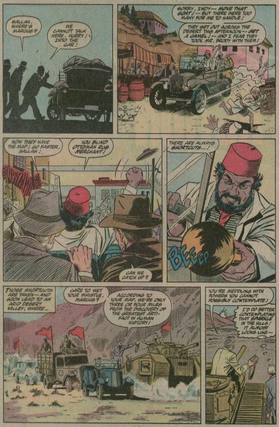 Read online Indiana Jones and the Last Crusade comic -  Issue #4 - 6