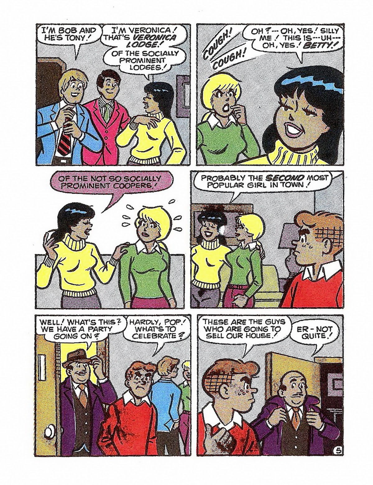 Read online Archie's Double Digest Magazine comic -  Issue #52 - 217