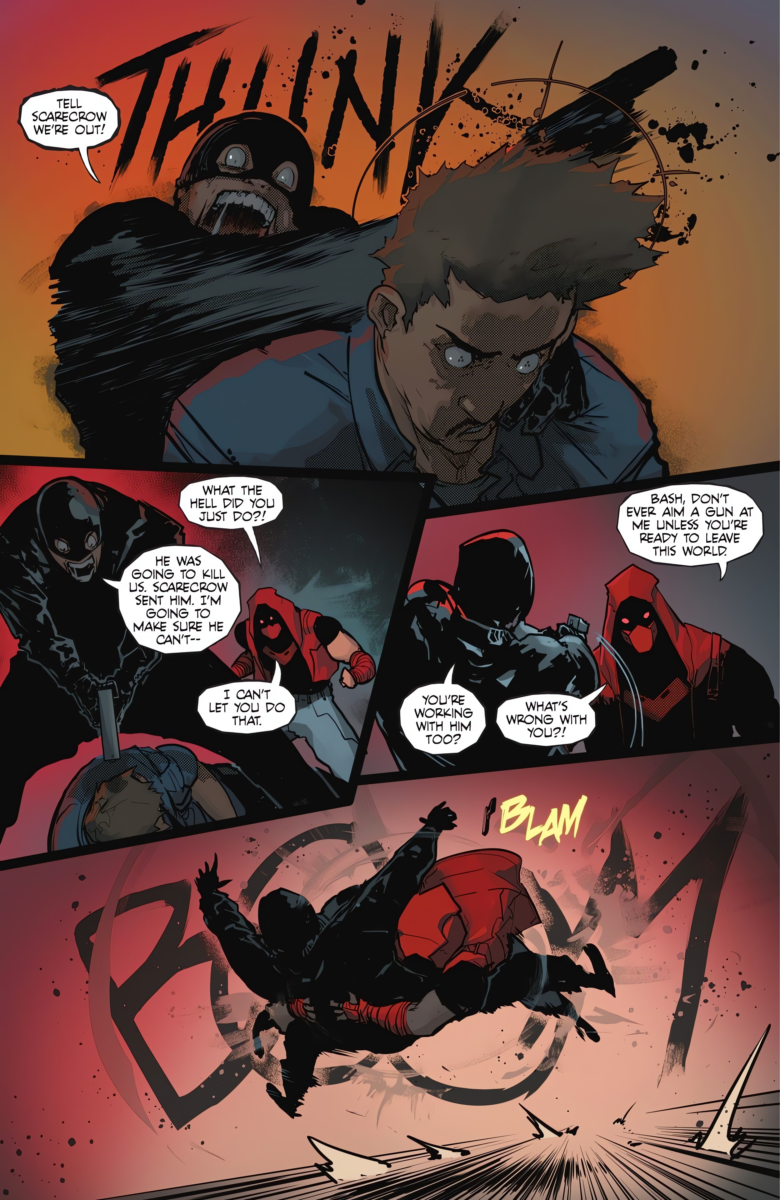 Read online Batman/Catwoman: The Gotham War: Red Hood comic -  Issue #1 - 19