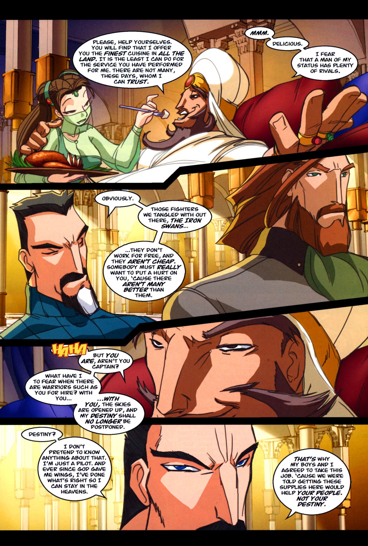 Read online Sky Sharks comic -  Issue #1 - 11