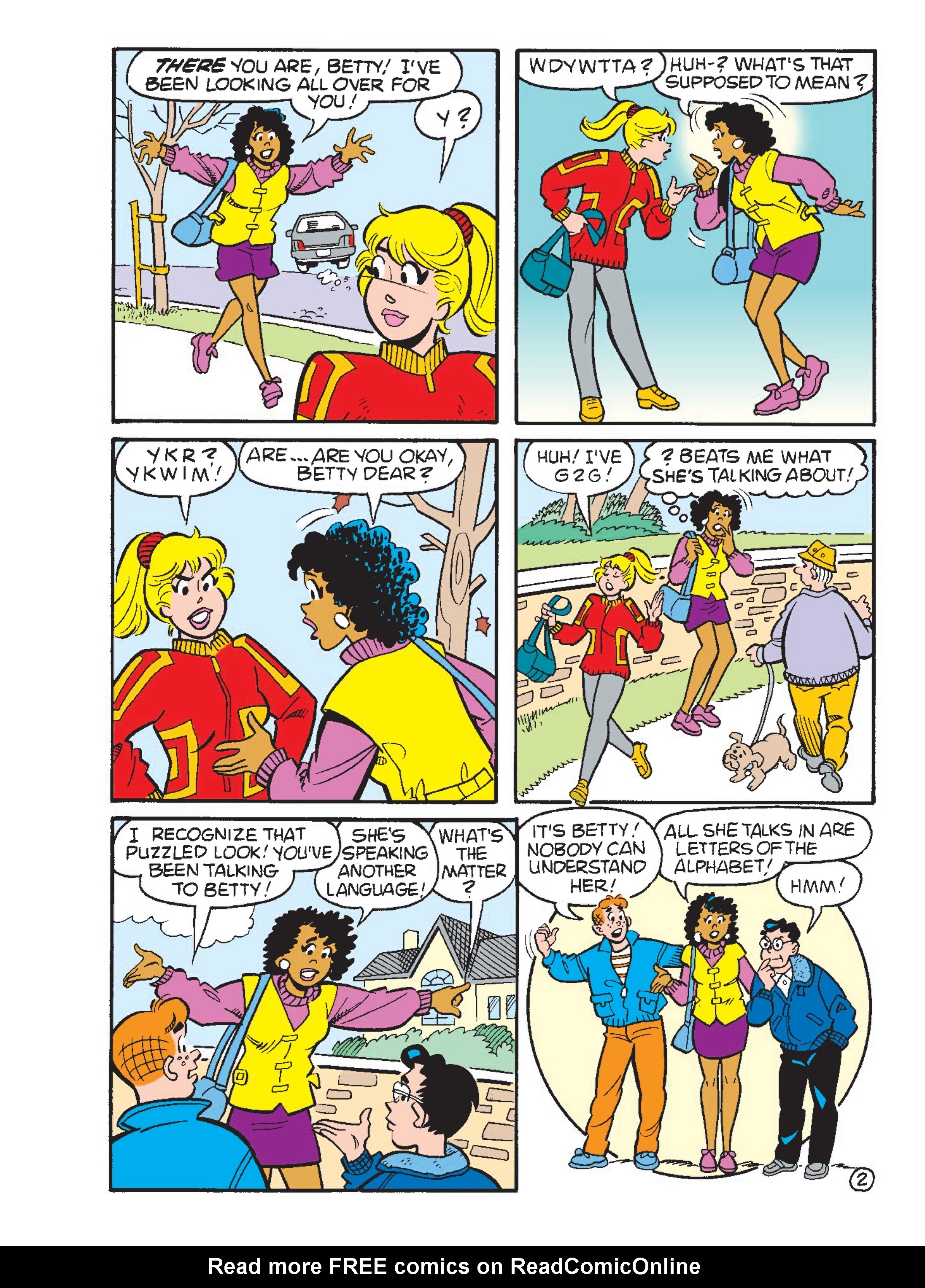 Read online Betty & Veronica Friends Double Digest comic -  Issue #256 - 136