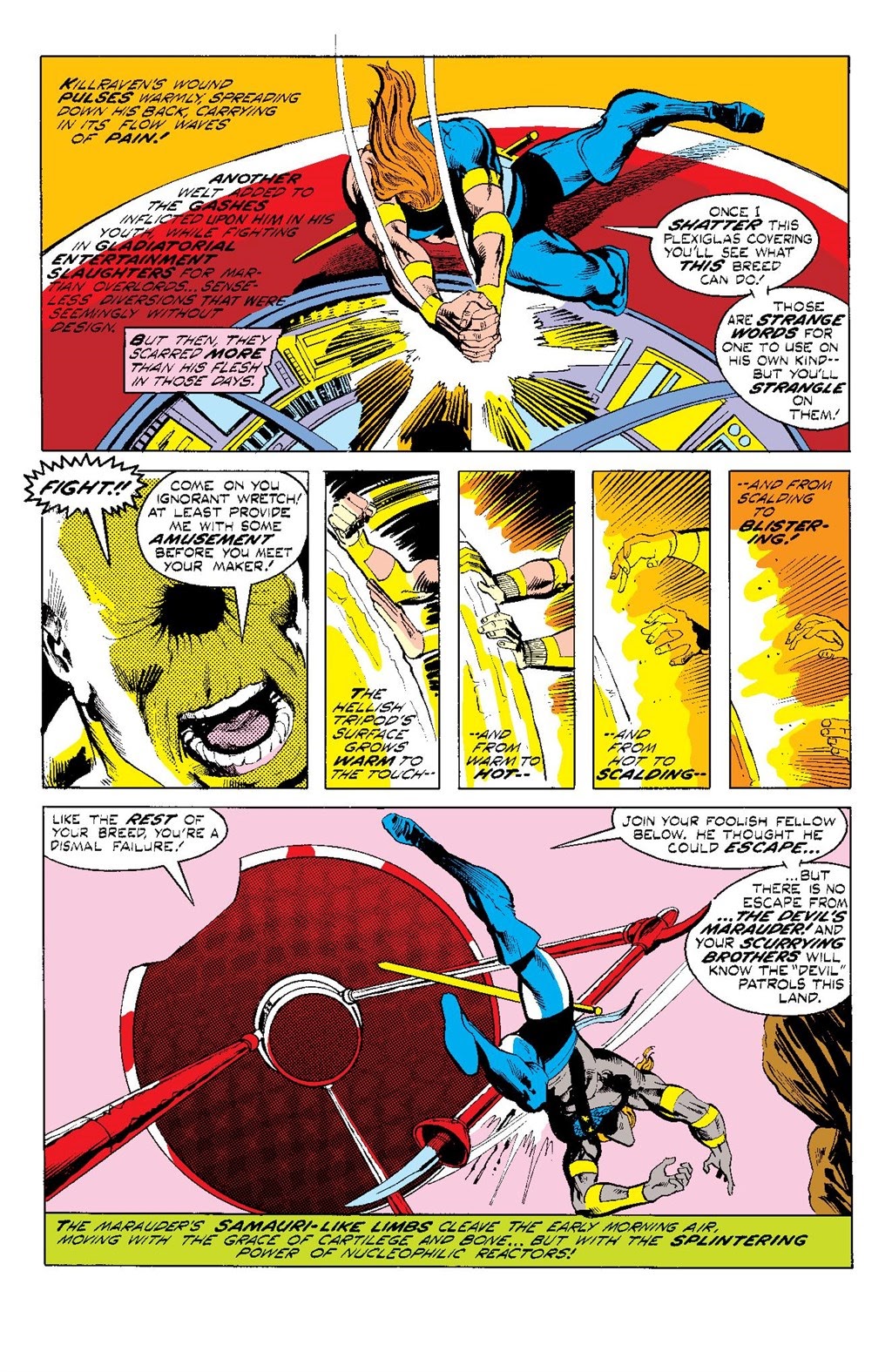 Read online Killraven Epic Collection: Warrior of the Worlds comic -  Issue # TPB (Part 2) - 41