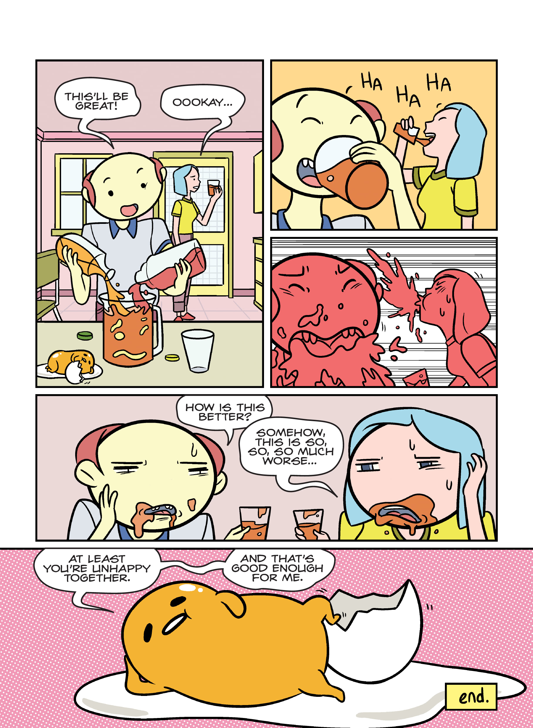 Read online Gudetama comic -  Issue # Love for the Lazy - 28