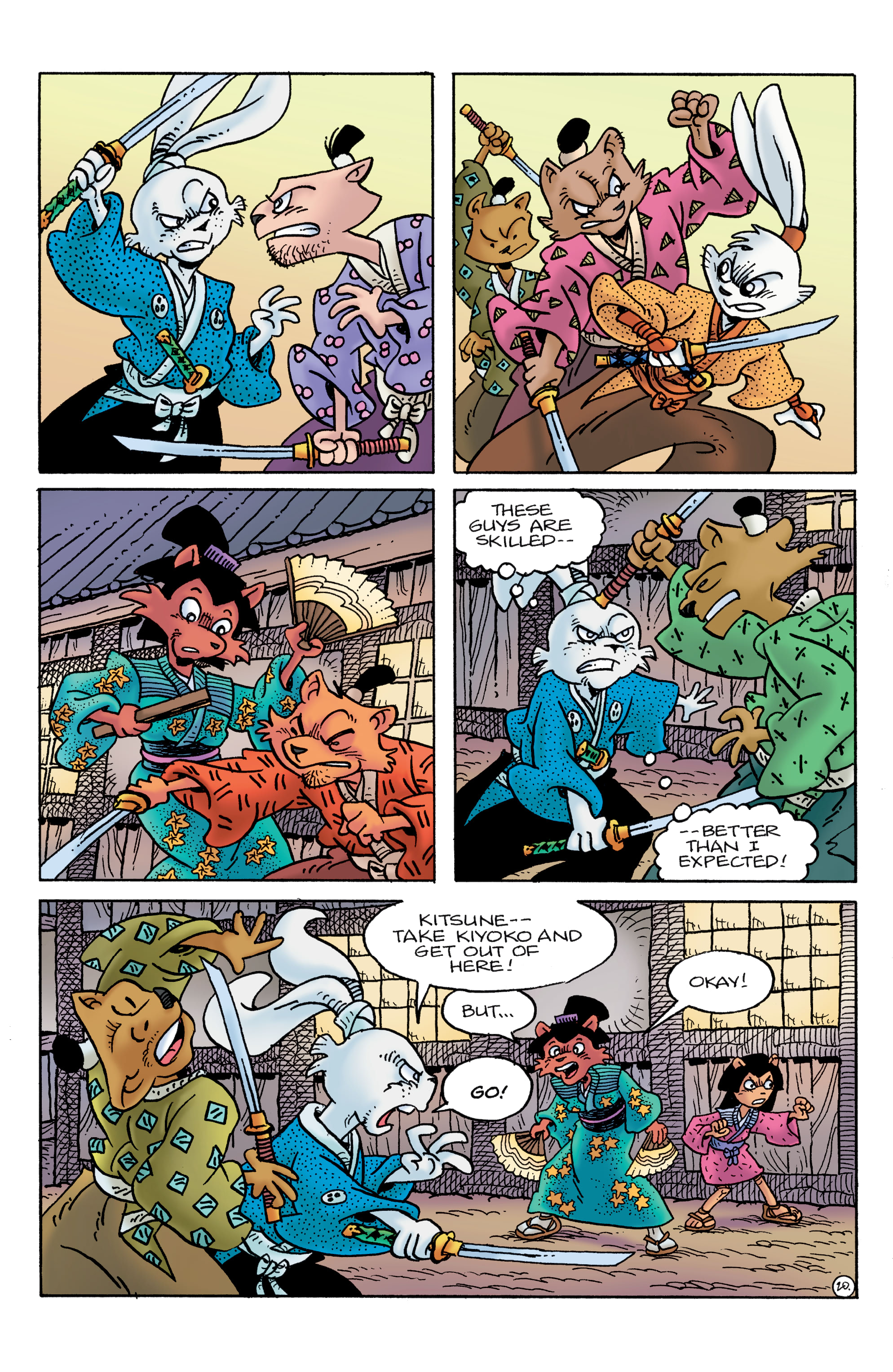 Read online Usagi Yojimbo (2019) comic -  Issue #22 - 22