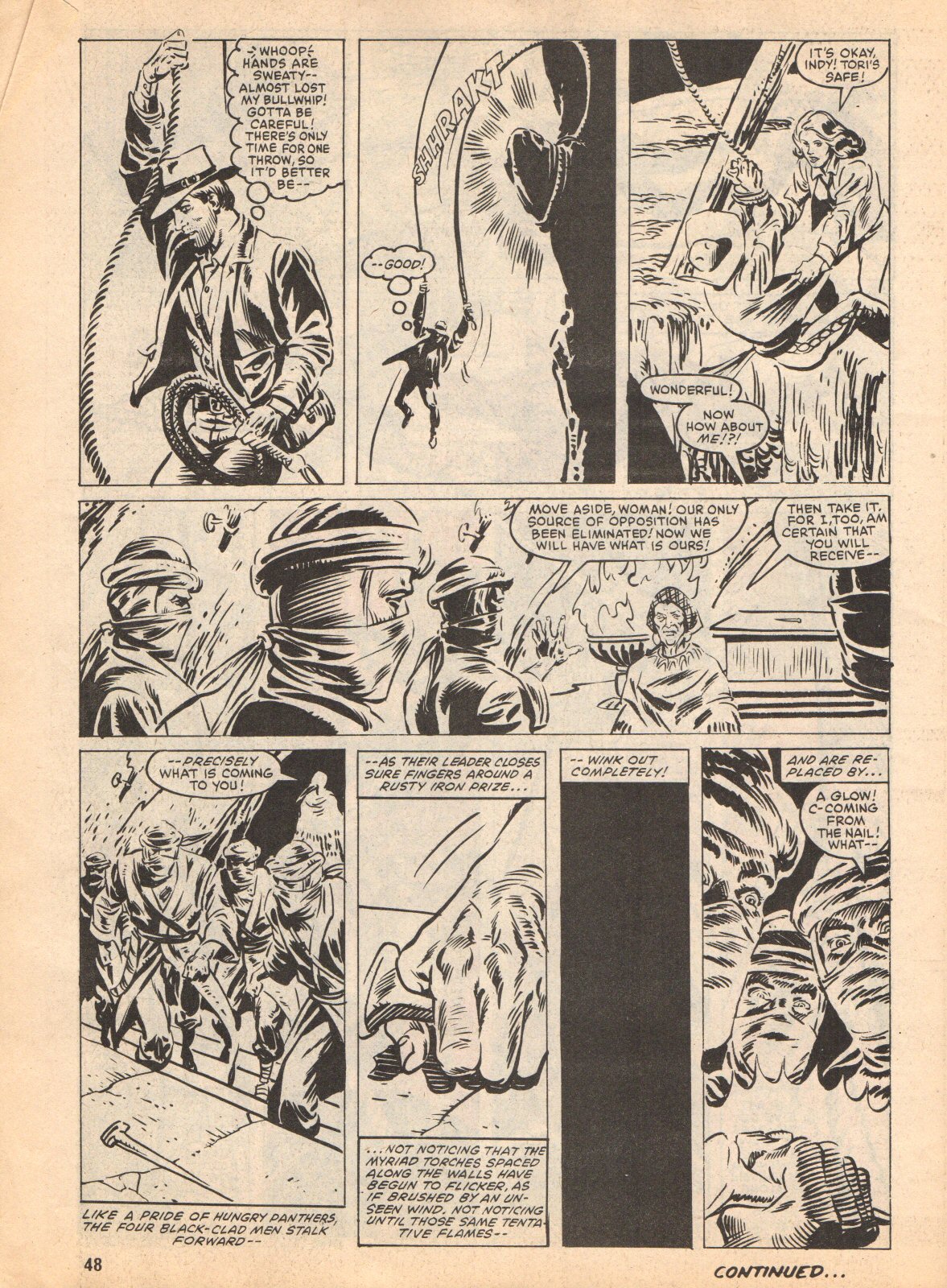Read online Indiana Jones comic -  Issue #9 - 48