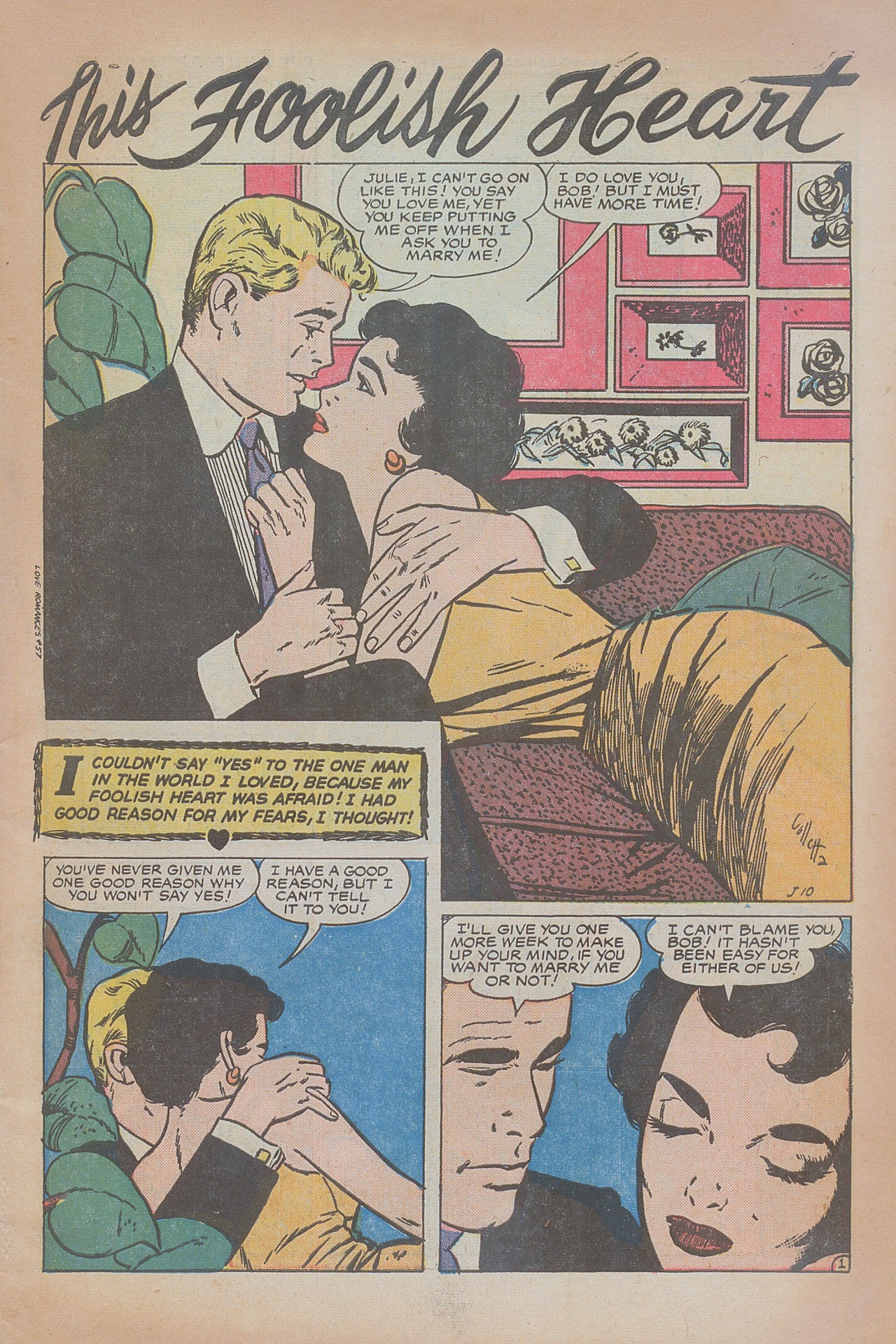 Read online Love Romances comic -  Issue #57 - 3