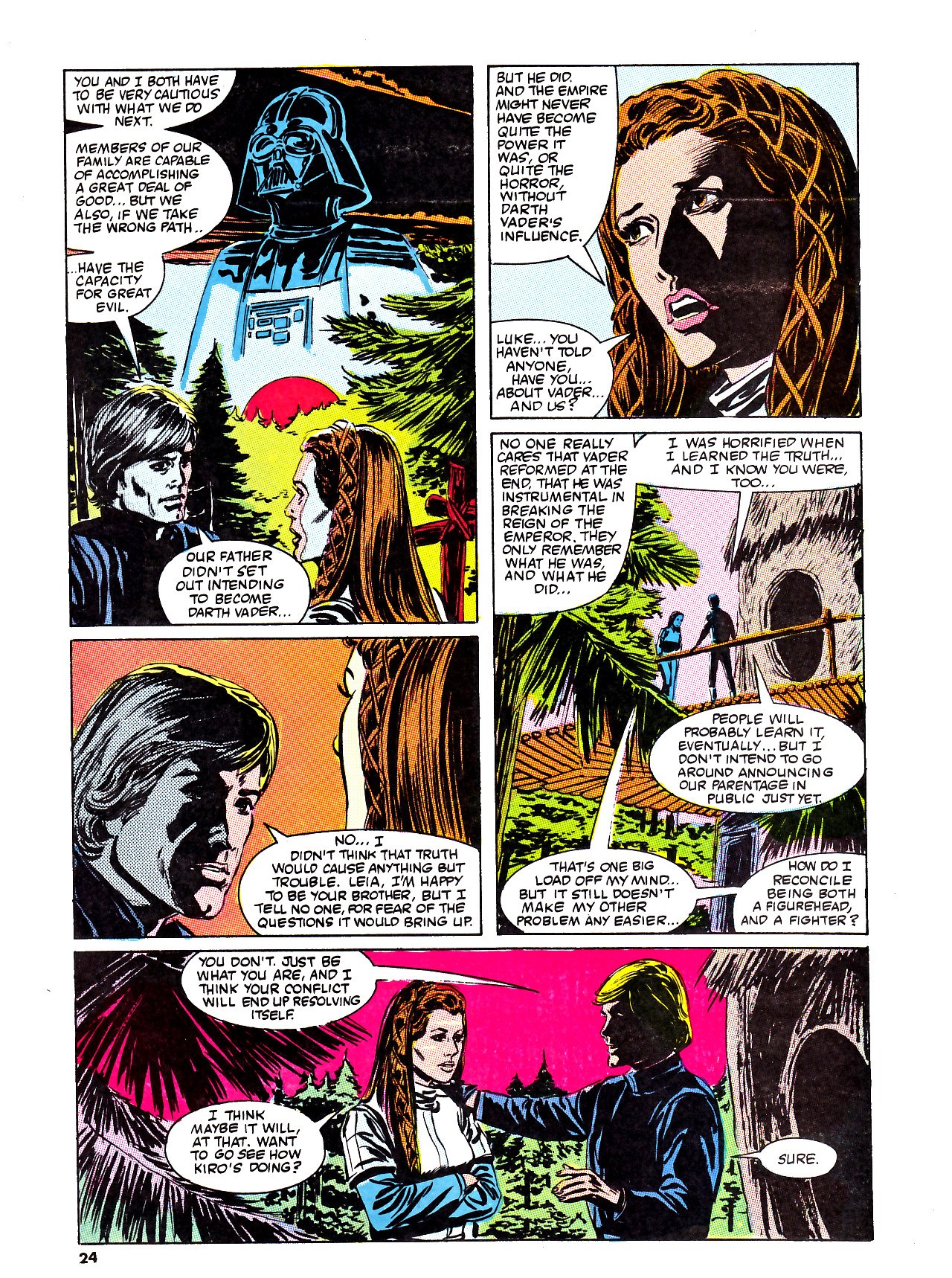 Read online Return of the Jedi comic -  Issue #79 - 24