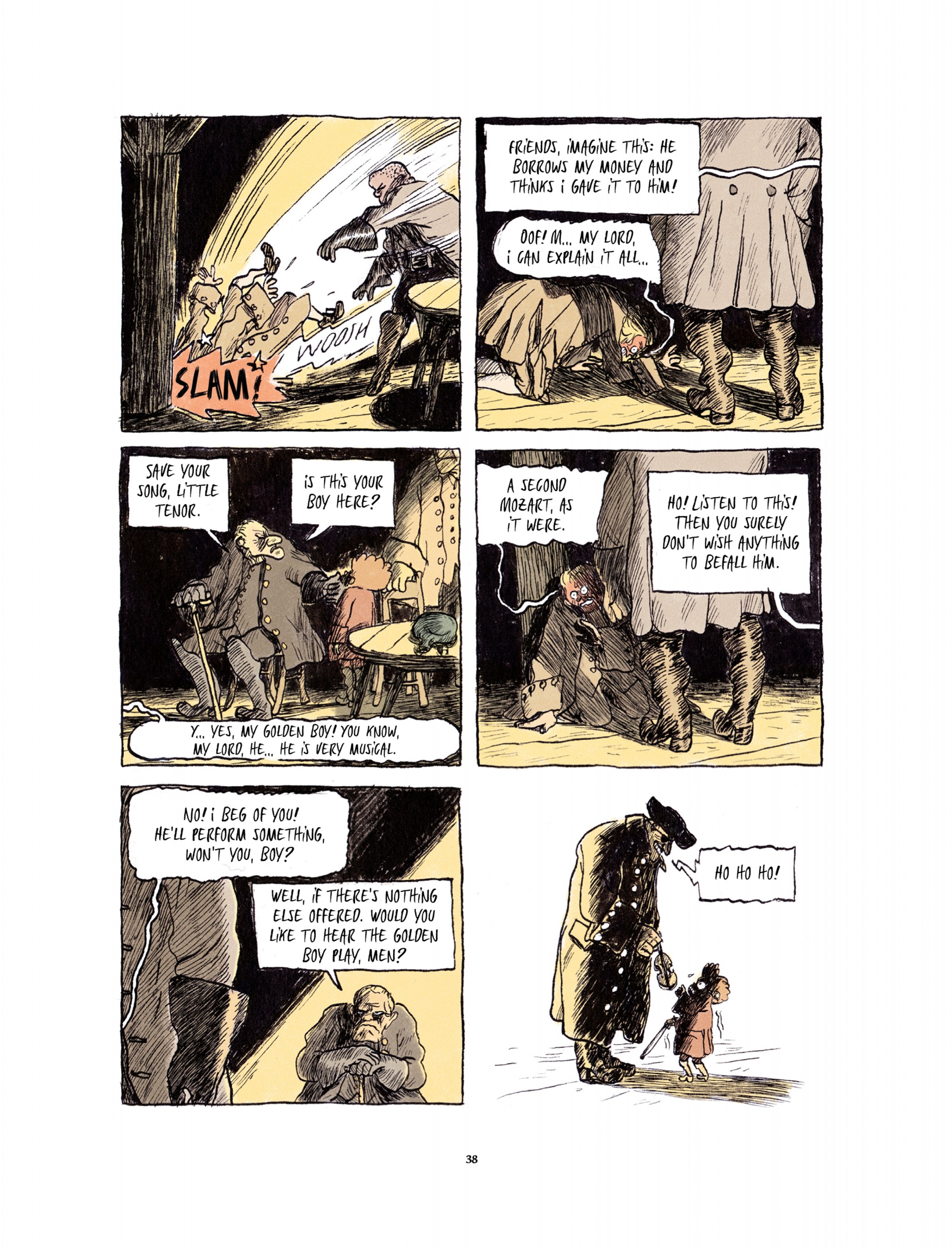 Read online Golden Boy: Beethoven's Youth comic -  Issue # TPB (Part 1) - 38