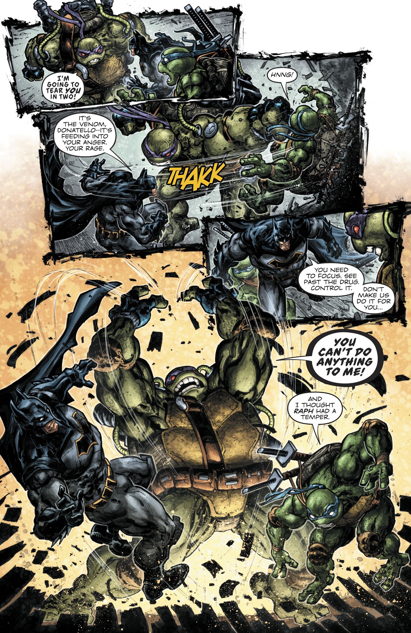 Read online Batman/Teenage Mutant Ninja Turtles II comic -  Issue #5 - 8