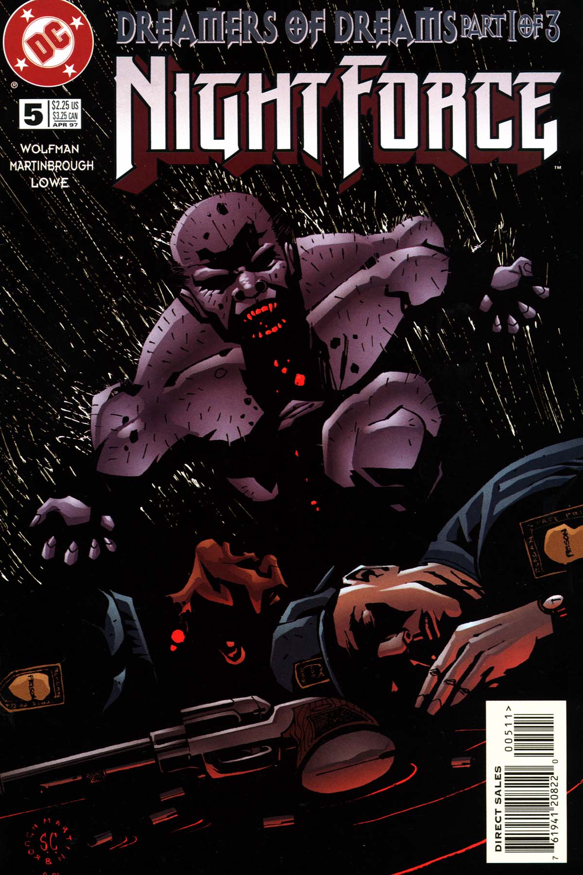 Read online Night Force comic -  Issue #5 - 1