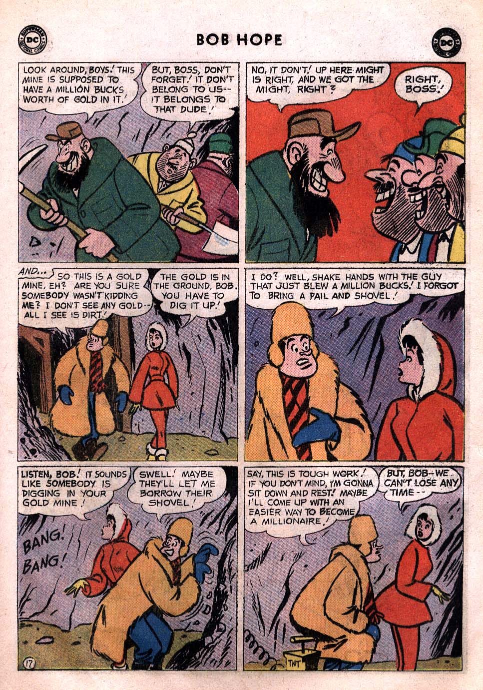 Read online The Adventures of Bob Hope comic -  Issue #63 - 21
