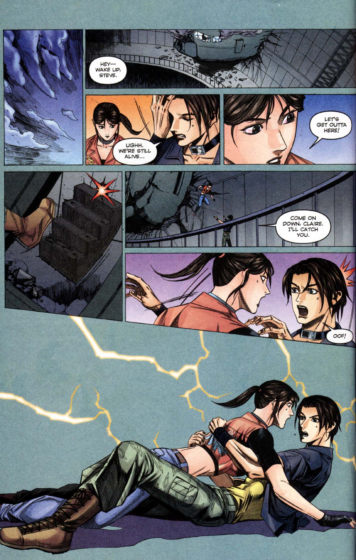 Read online Resident Evil Code: Veronica comic -  Issue #2 - 121
