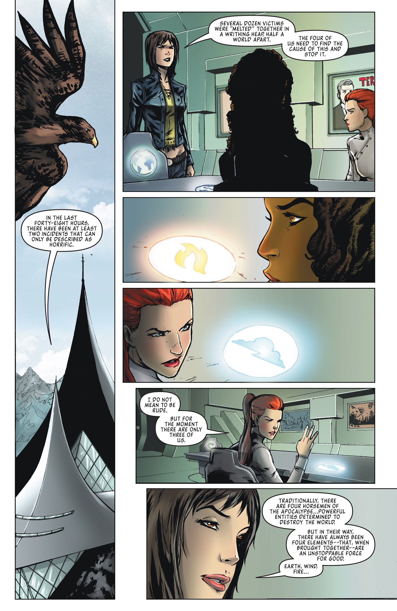 Read online The Four Points comic -  Issue #1 - 19