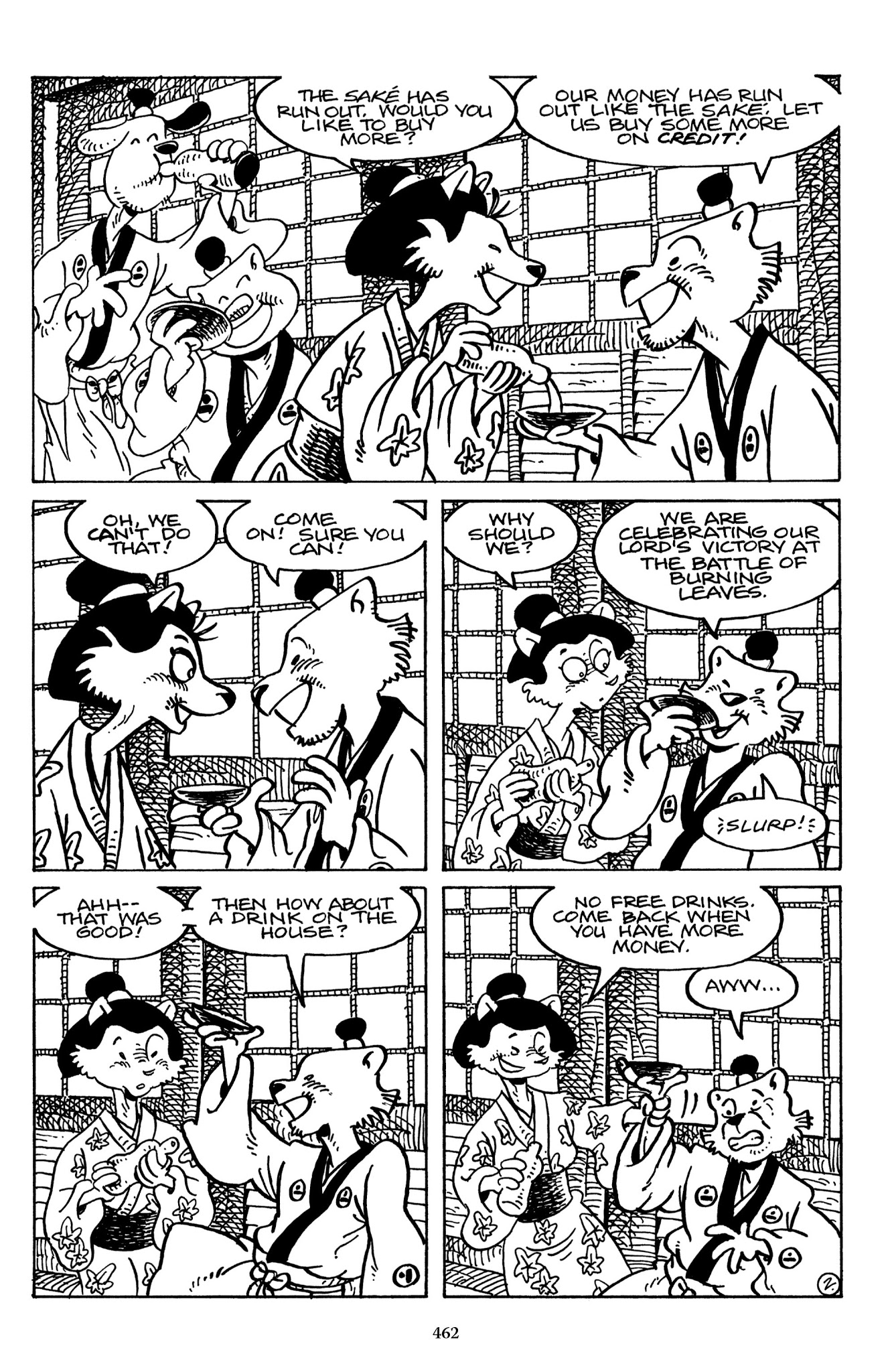 Read online The Usagi Yojimbo Saga comic -  Issue # TPB 7 - 454