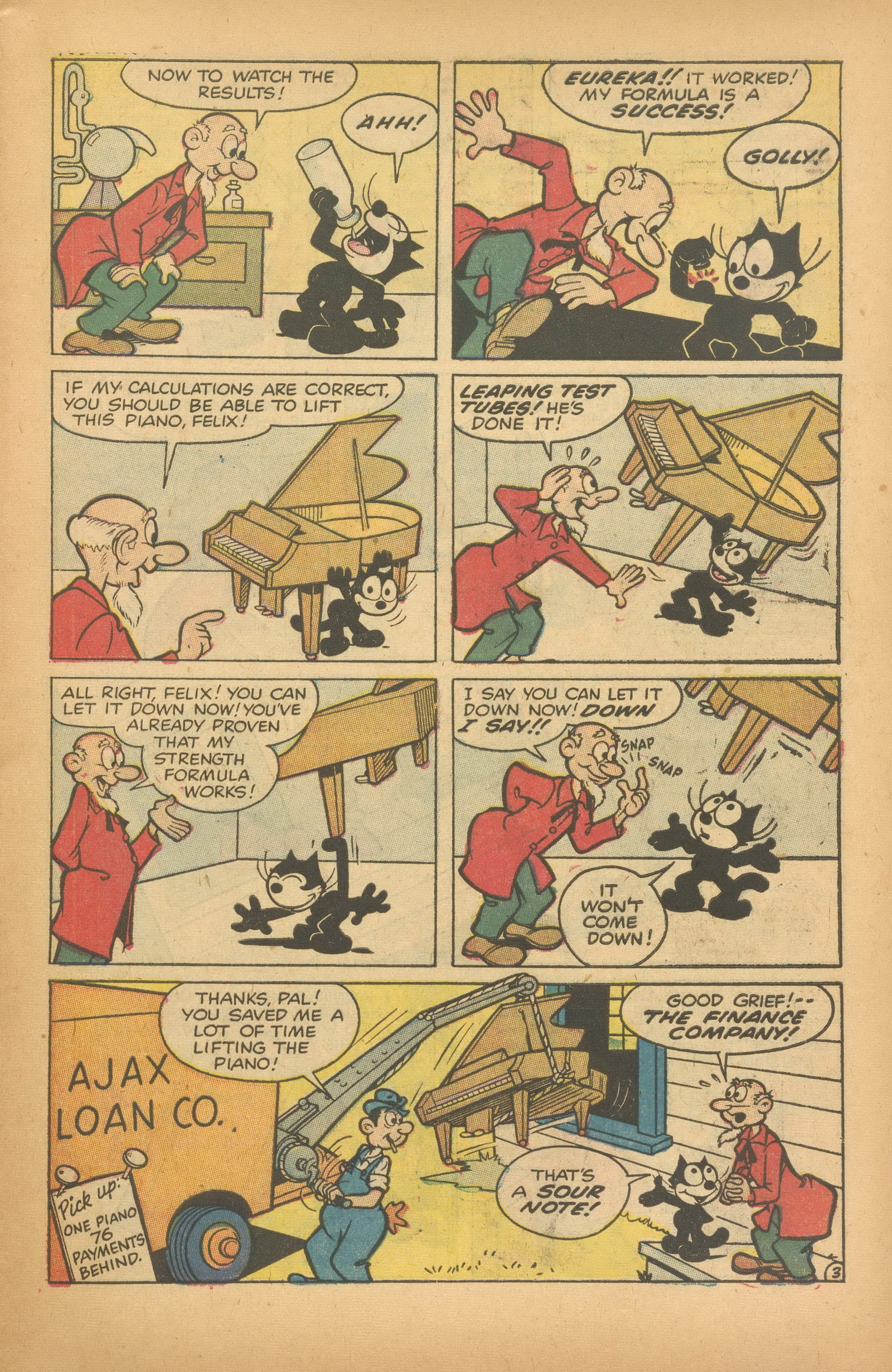 Read online Felix the Cat (1955) comic -  Issue #63 - 7