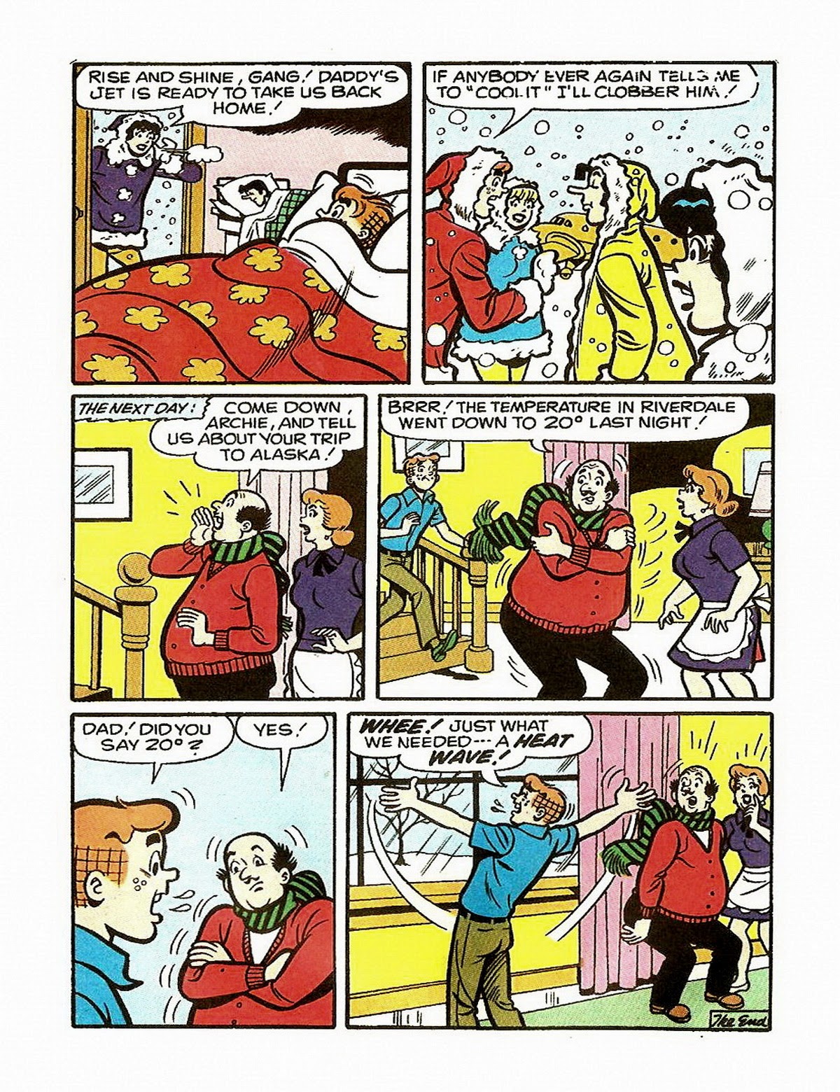 Read online Archie's Double Digest Magazine comic -  Issue #64 - 150