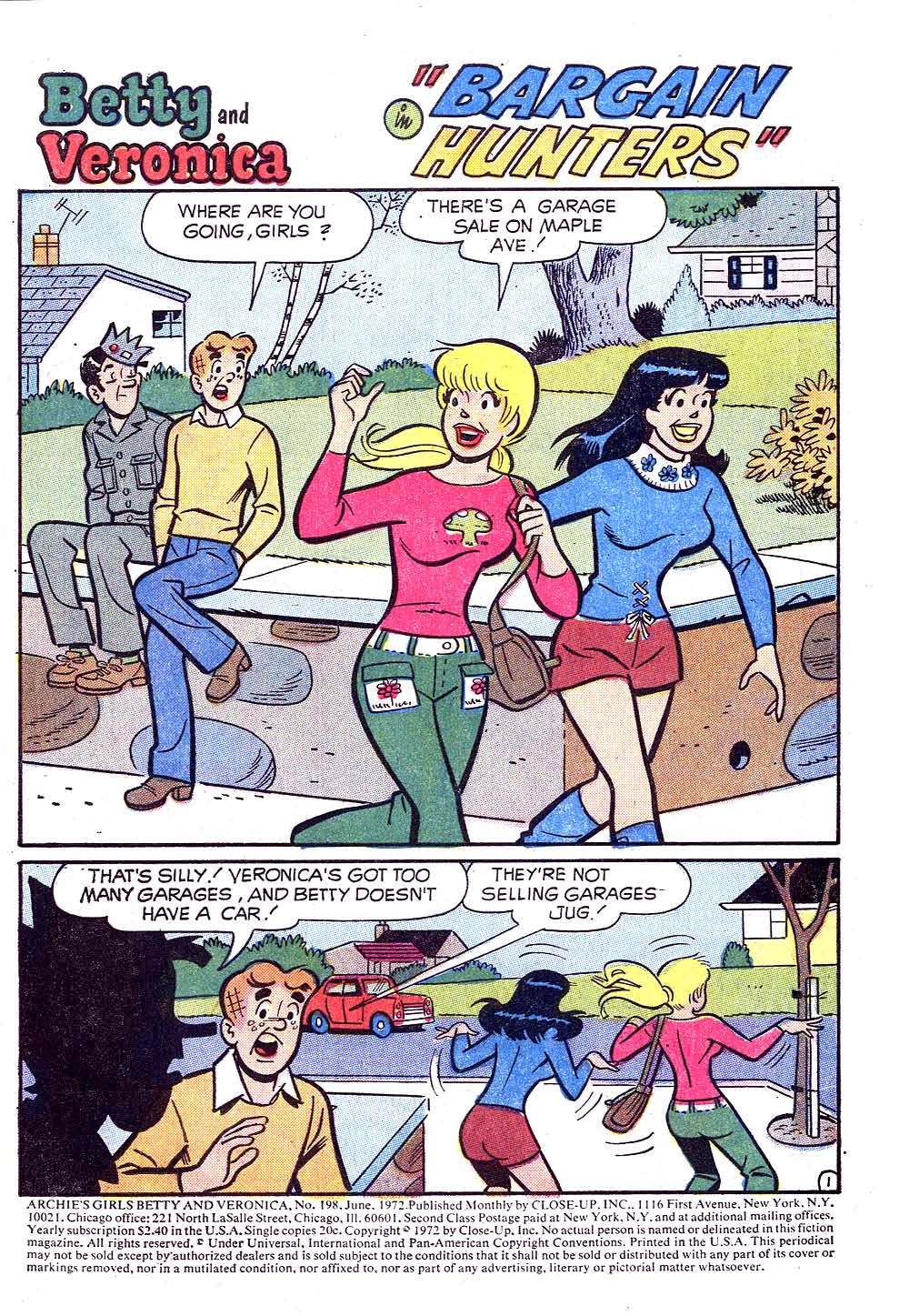 Read online Archie's Girls Betty and Veronica comic -  Issue #198 - 3
