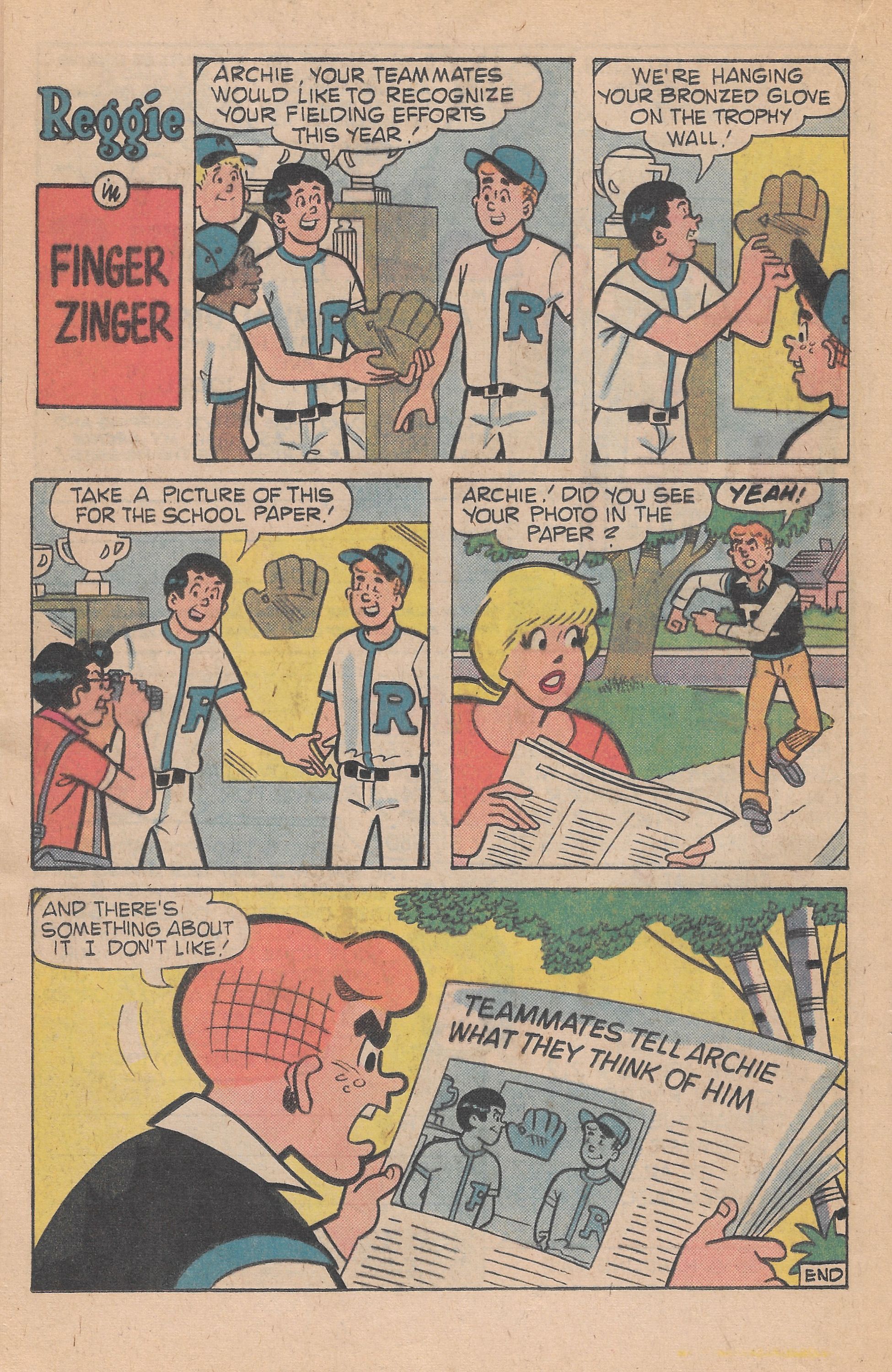 Read online Reggie's Wise Guy Jokes comic -  Issue #54 - 20