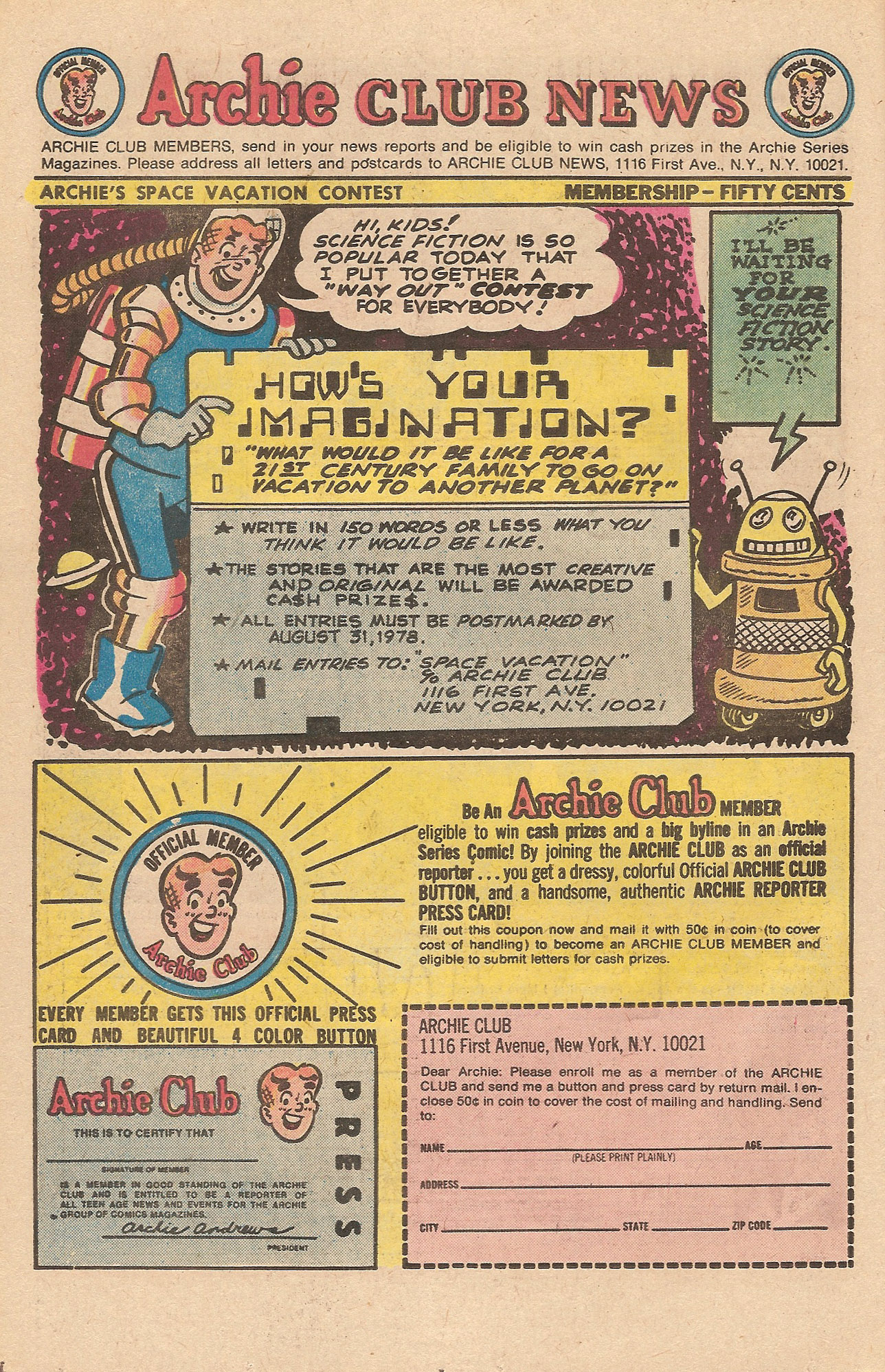 Read online Jughead's Jokes comic -  Issue #60 - 26