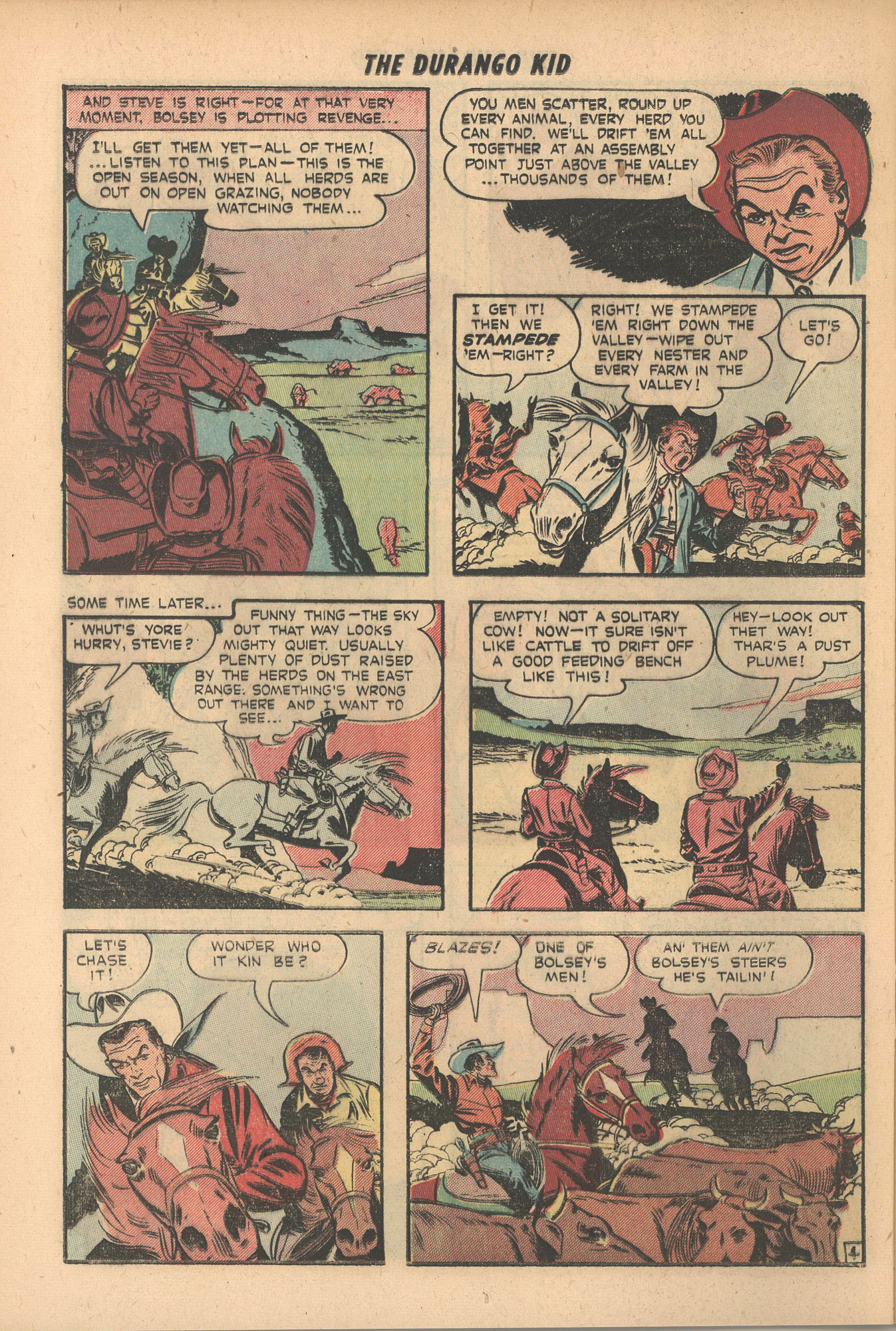 Read online Charles Starrett as The Durango Kid comic -  Issue #16 - 14