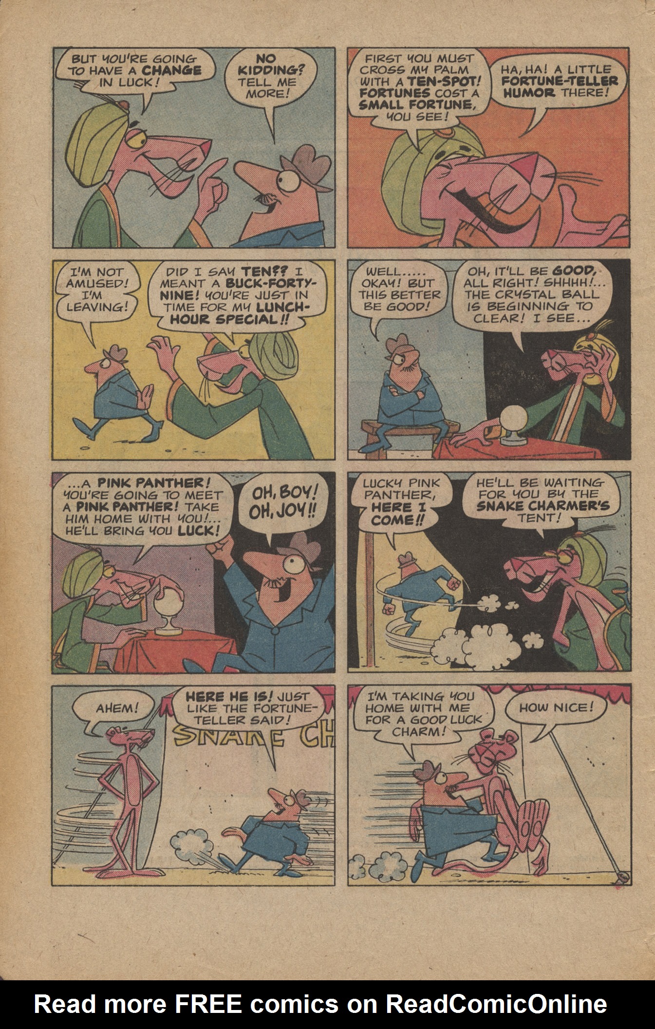 Read online The Pink Panther (1971) comic -  Issue #20 - 4