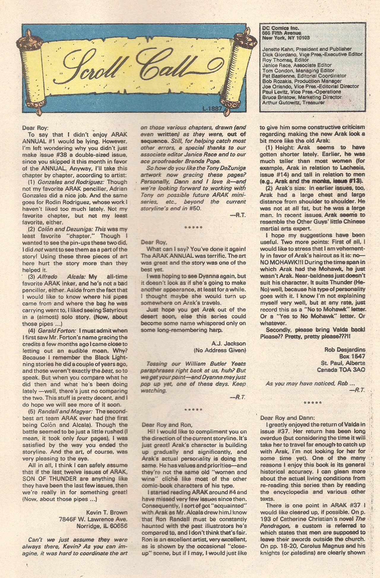 Read online Arak Son of Thunder comic -  Issue #42 - 33