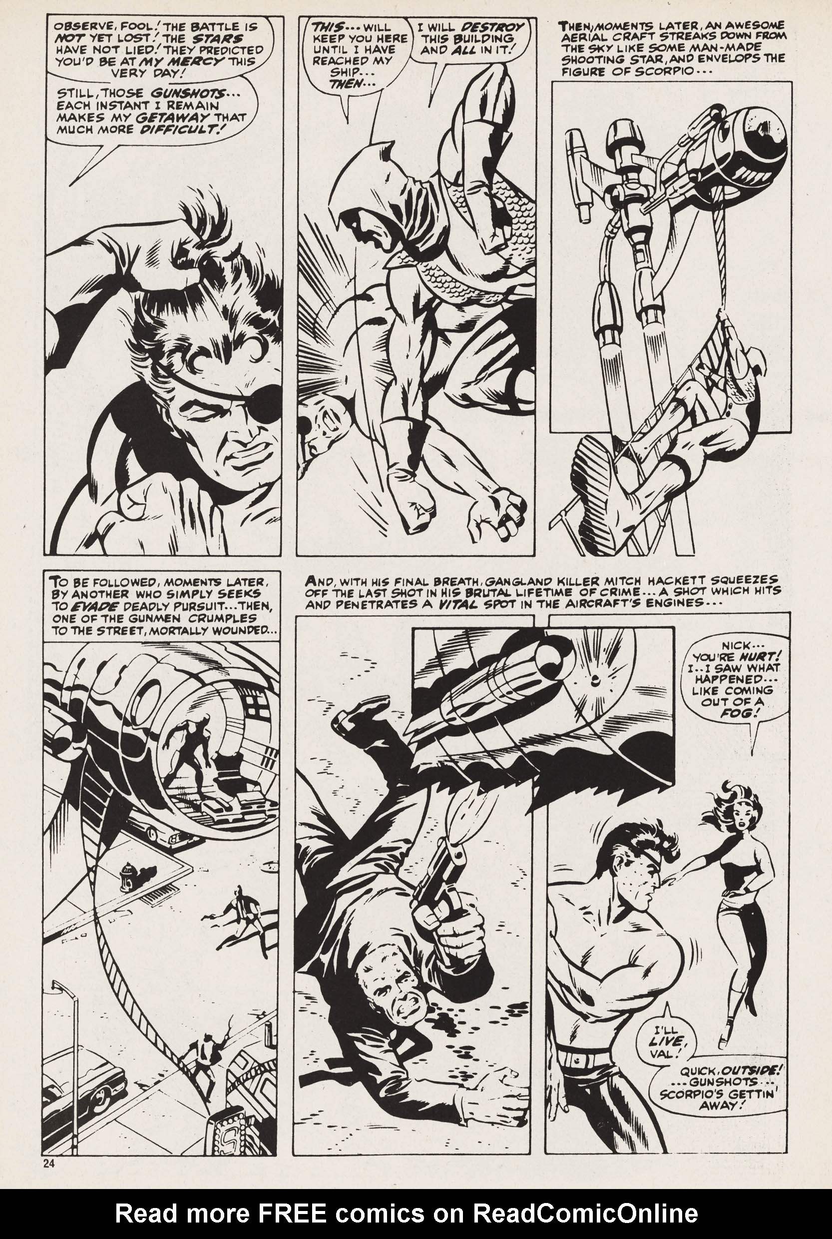 Read online Captain Britain (1976) comic -  Issue #31 - 24