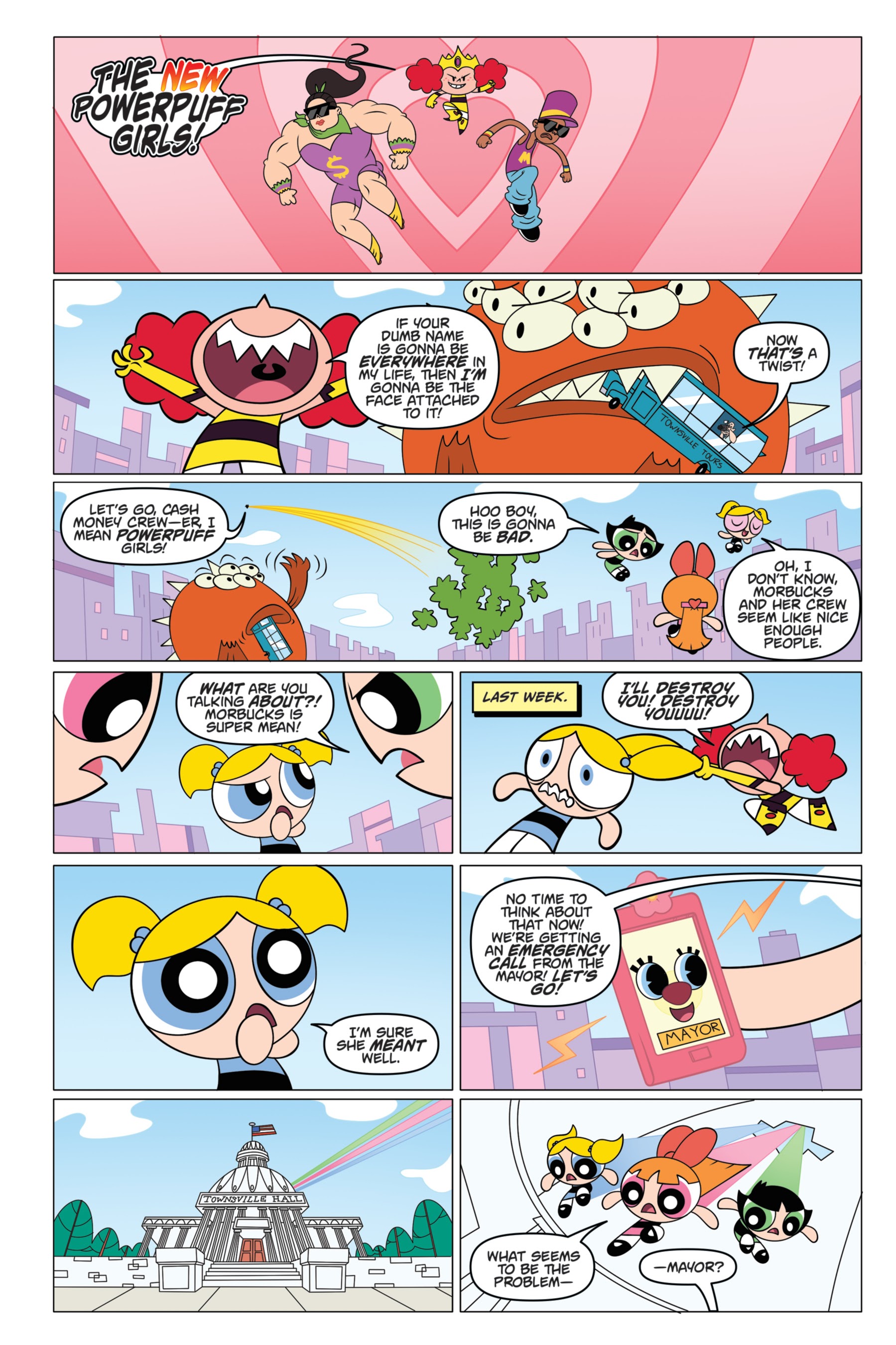 Read online The Powerpuff Girls: Bureau of Bad comic -  Issue # _TPB - 14