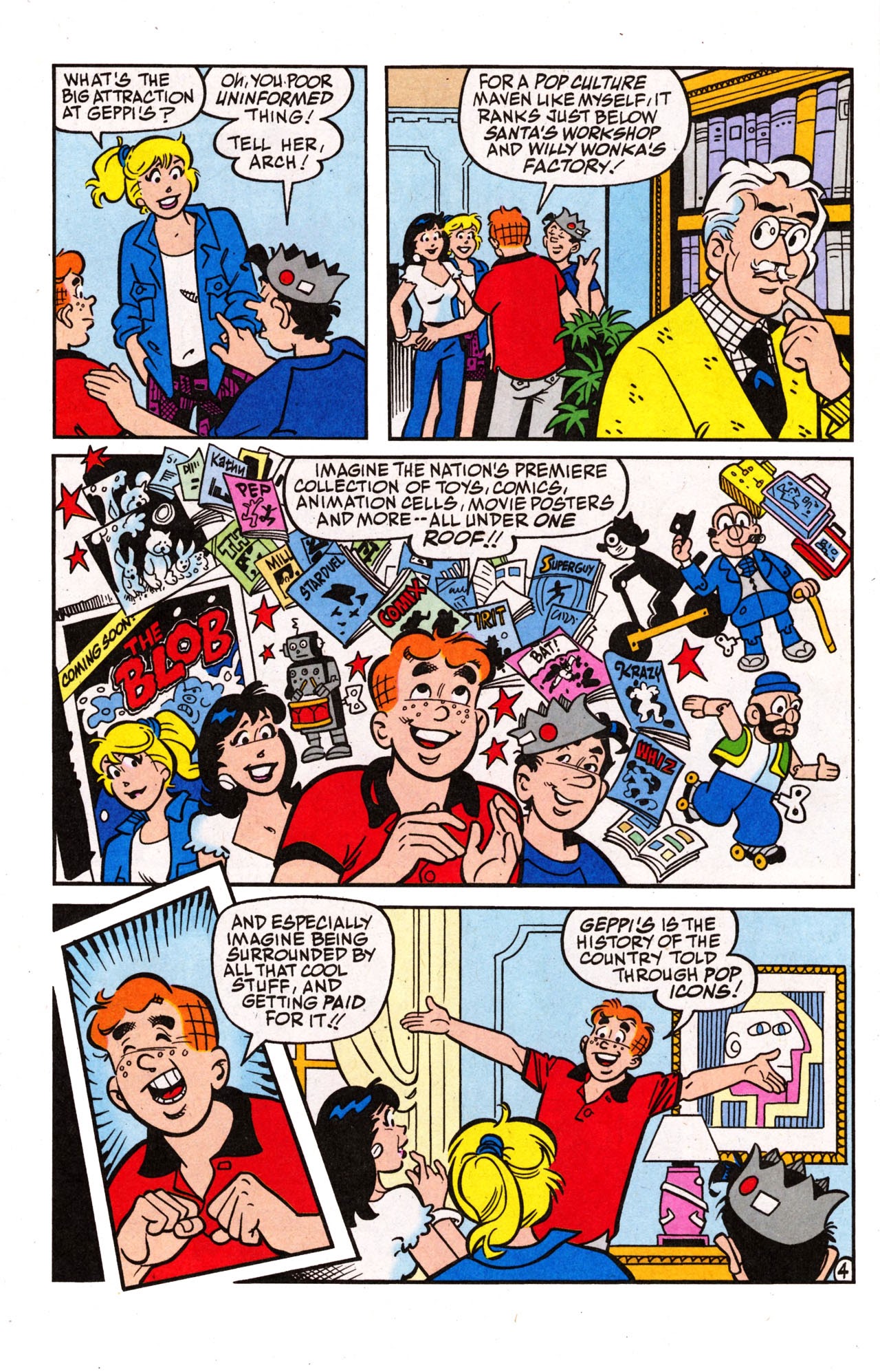 Read online Jughead Comics, Night at Geppi's Entertainment Museum, Free Comic Book Day Edition comic -  Issue # Full - 6