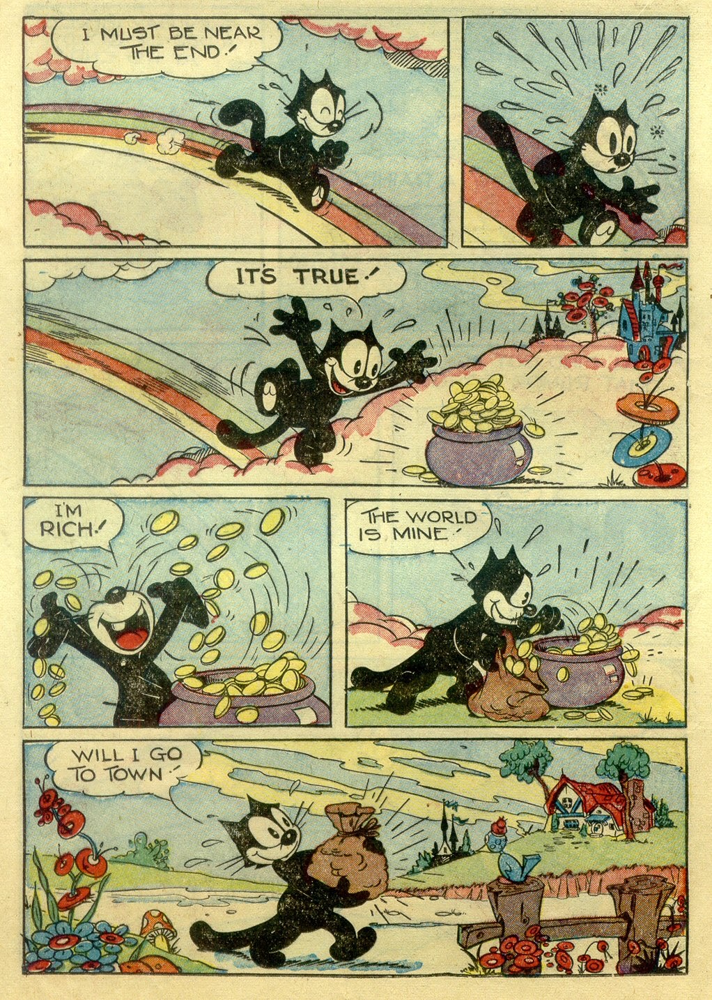 Read online Felix the Cat (1948) comic -  Issue #1 - 22
