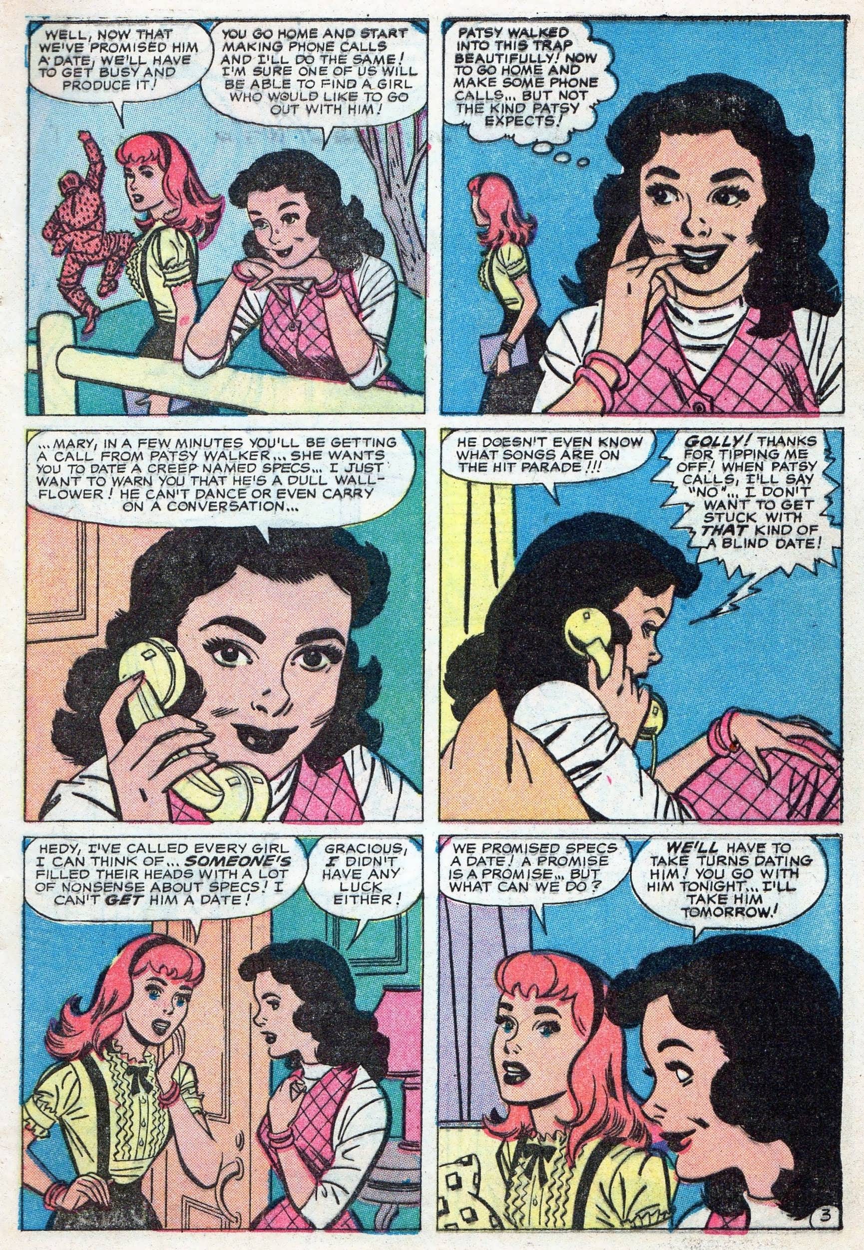 Read online Patsy and Hedy comic -  Issue #52 - 5