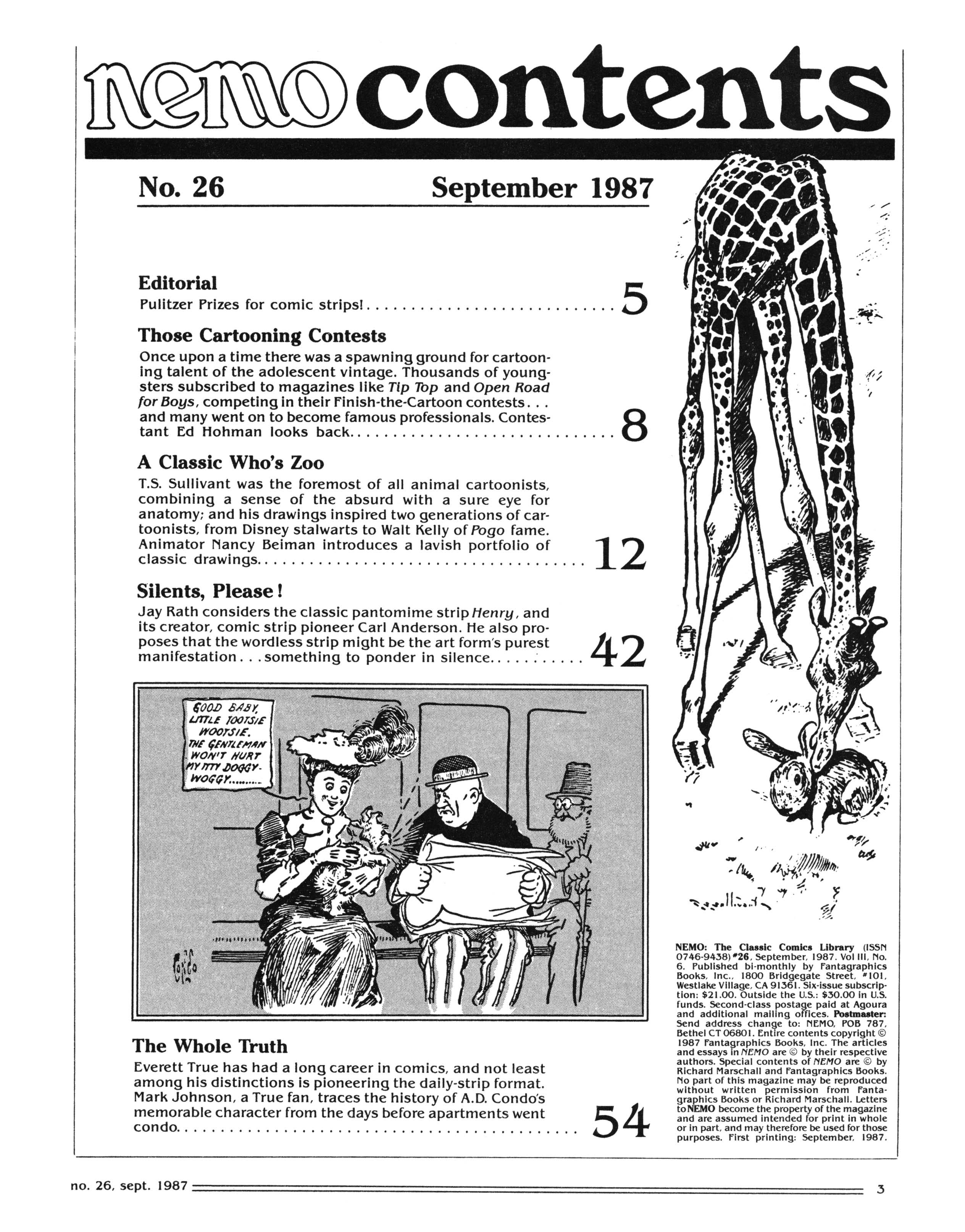 Read online Nemo: The Classic Comics Library comic -  Issue #26 - 3