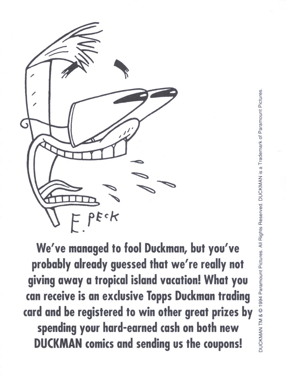 Read online Duckman : The Mob Frog Saga comic -  Issue #1 - 4