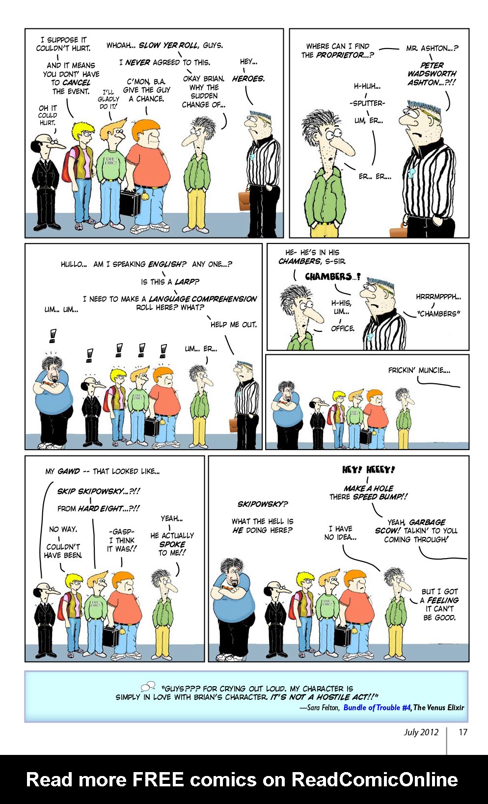 Read online Knights of the Dinner Table comic -  Issue #189 - 19