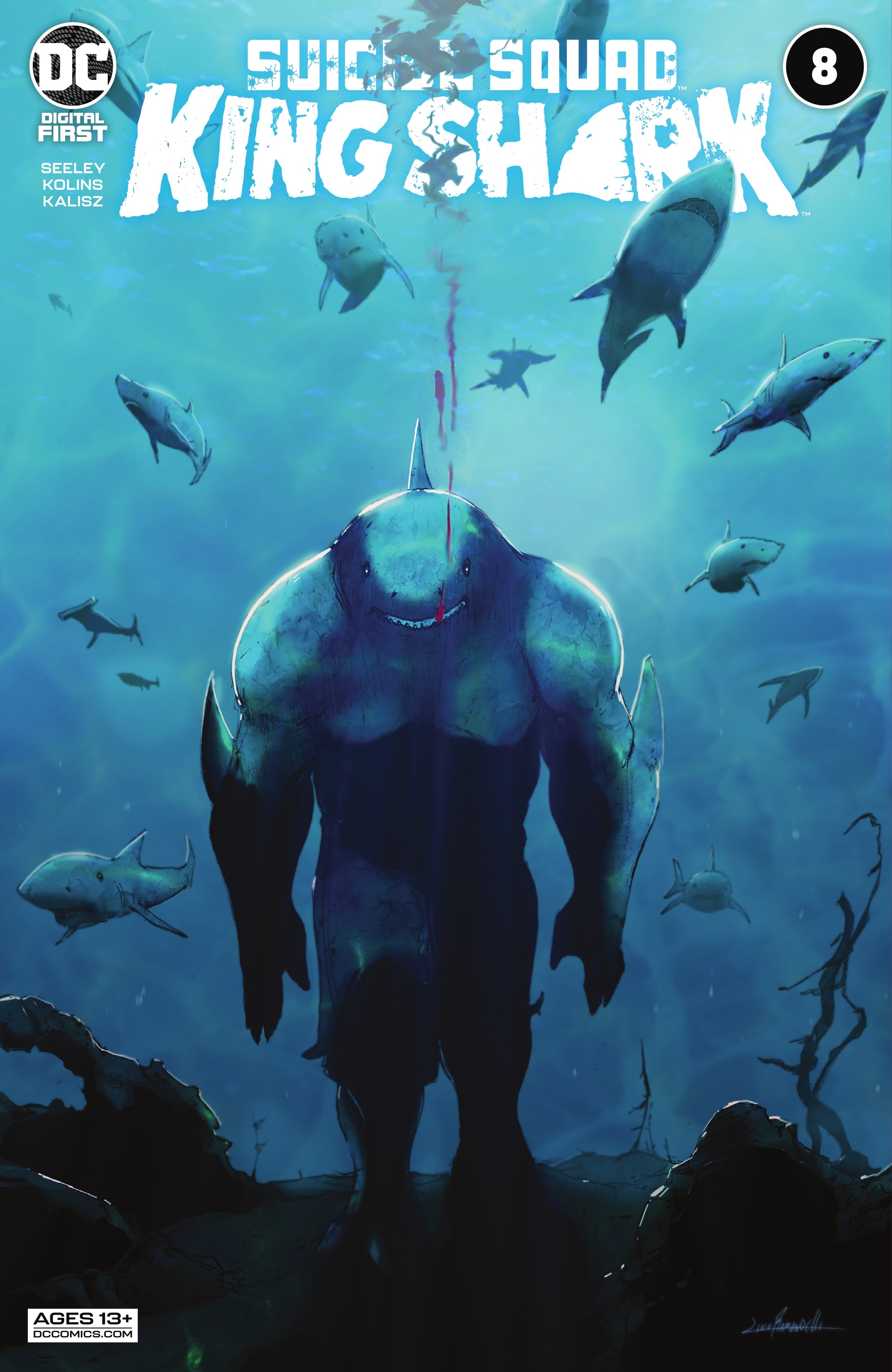 Read online Suicide Squad: King Shark comic -  Issue #8 - 1