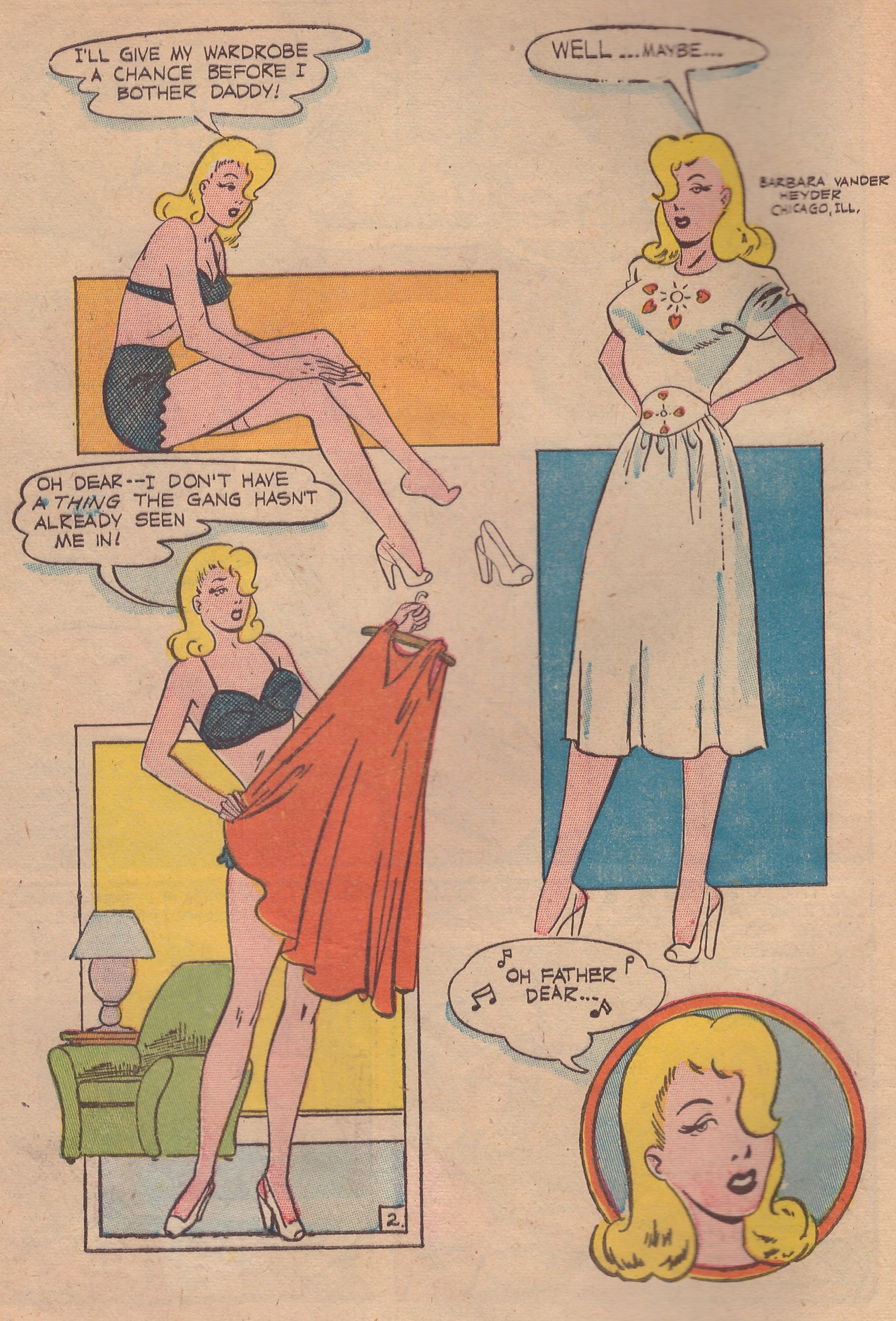 Read online Suzie Comics comic -  Issue #61 - 4