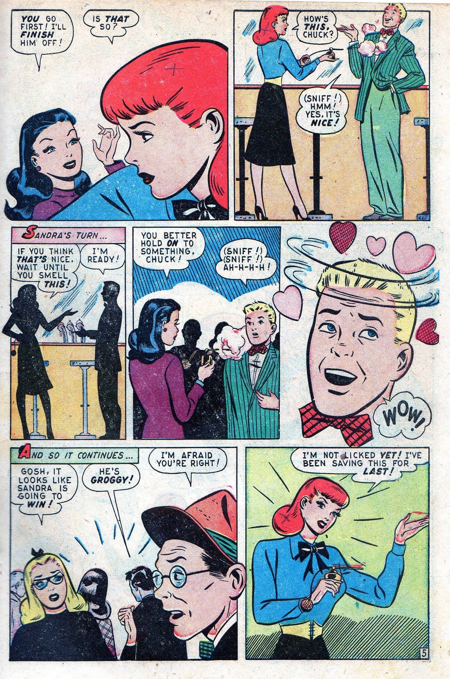Read online Junior Miss (1947) comic -  Issue #32 - 7