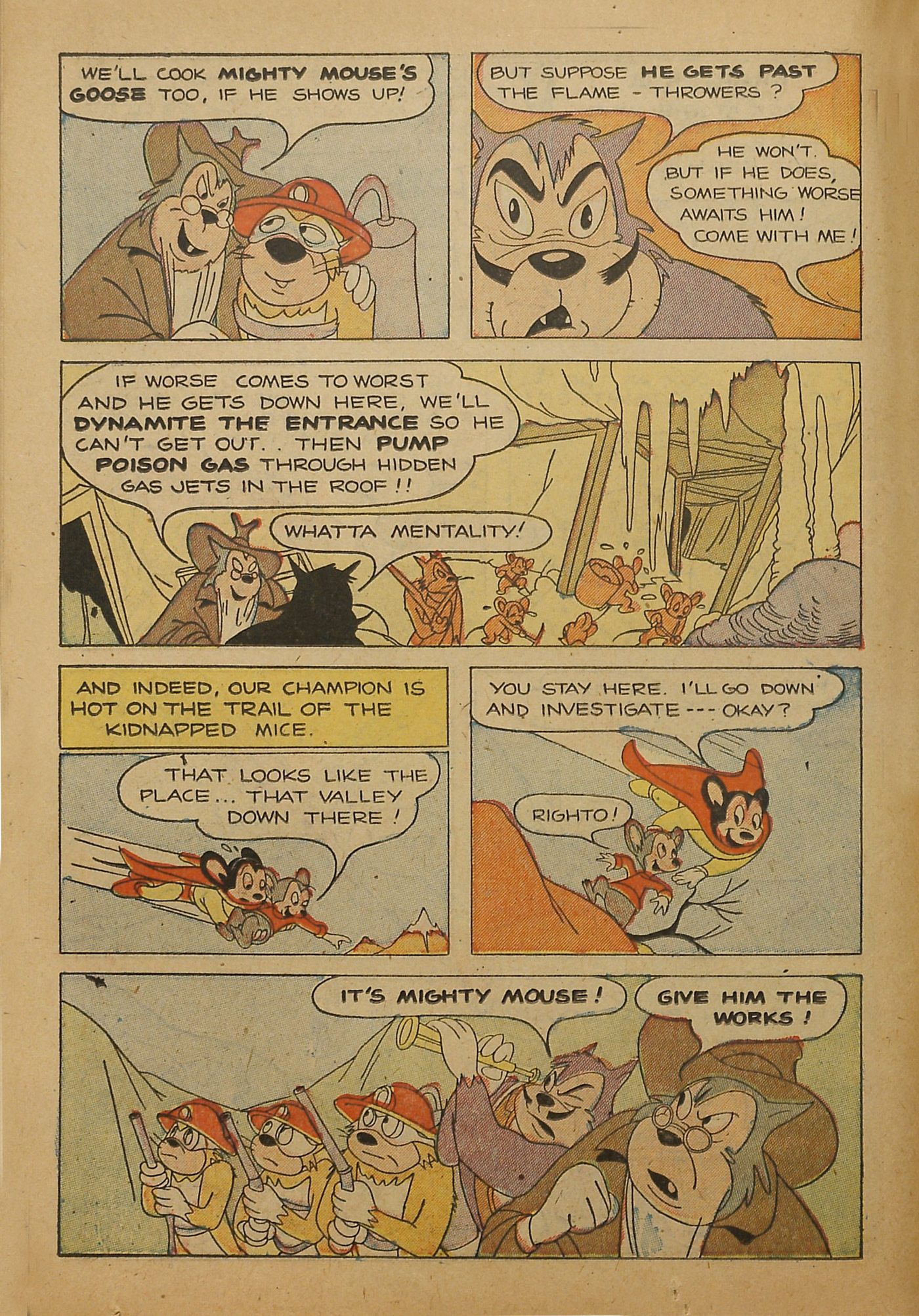 Read online Paul Terry's Mighty Mouse Comics comic -  Issue #40 - 30