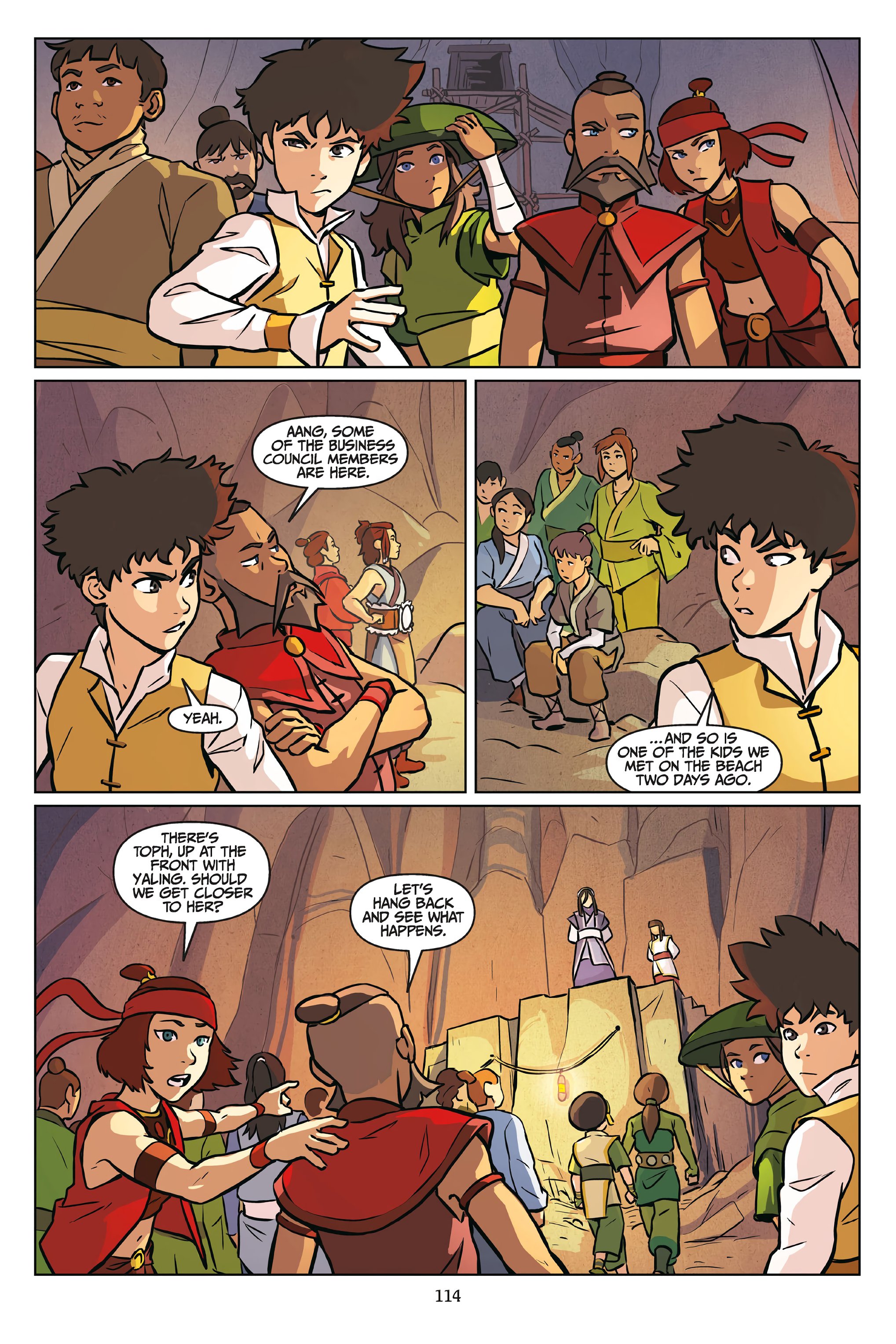 Read online Nickelodeon Avatar: The Last Airbender - Imbalance comic -  Issue # _Omnibus (Part 2) - 15