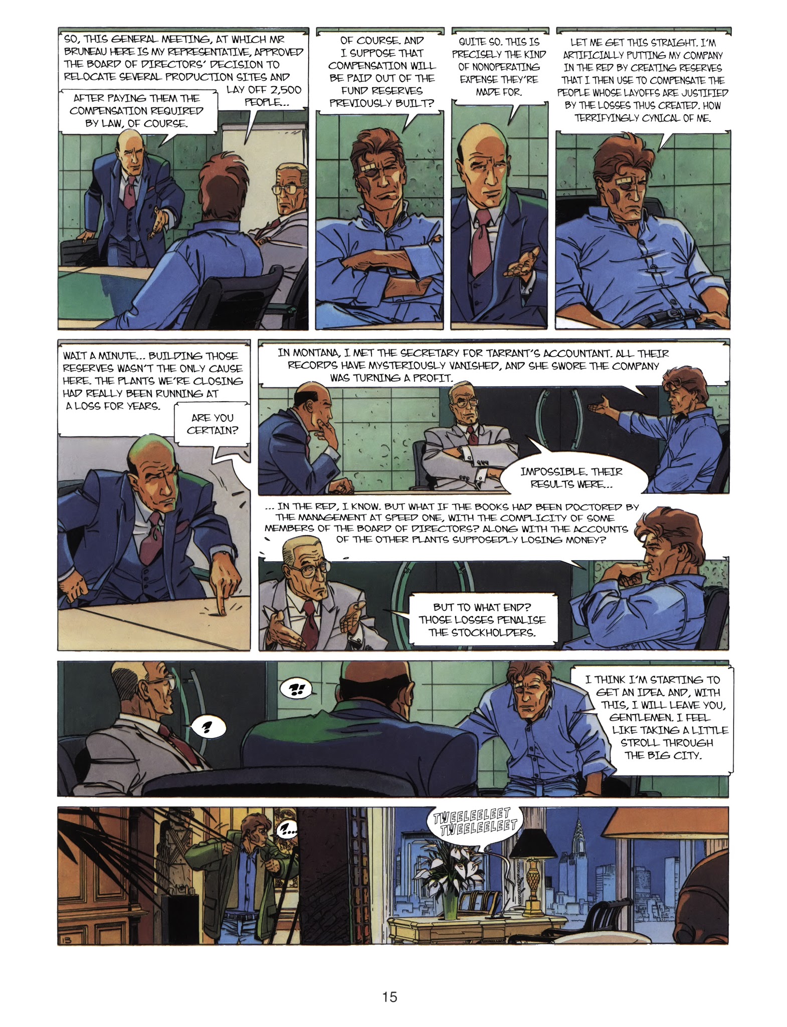 Read online Largo Winch comic -  Issue # TPB 9 - 17