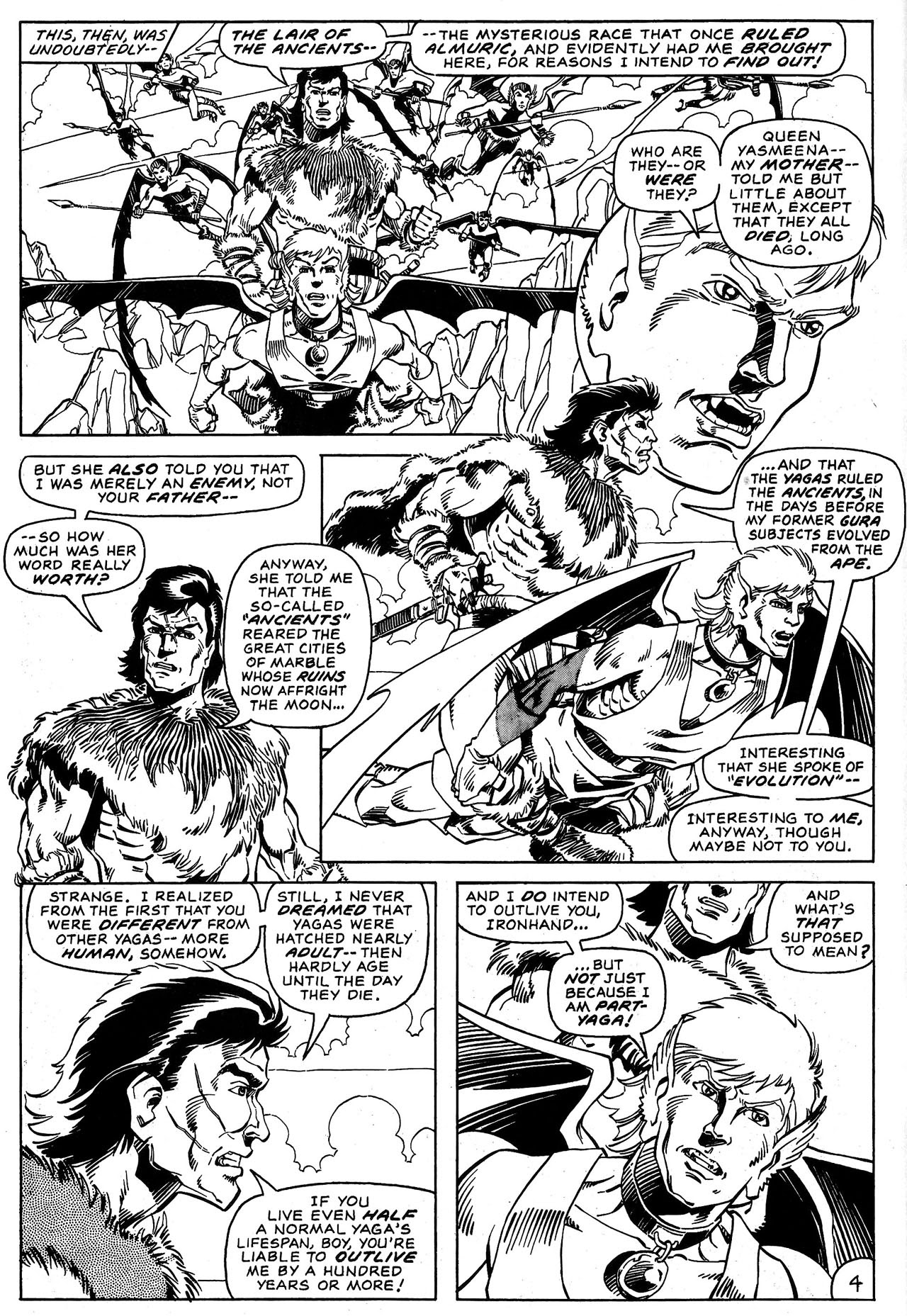 Read online Ironhand of Almuric comic -  Issue #4 - 5