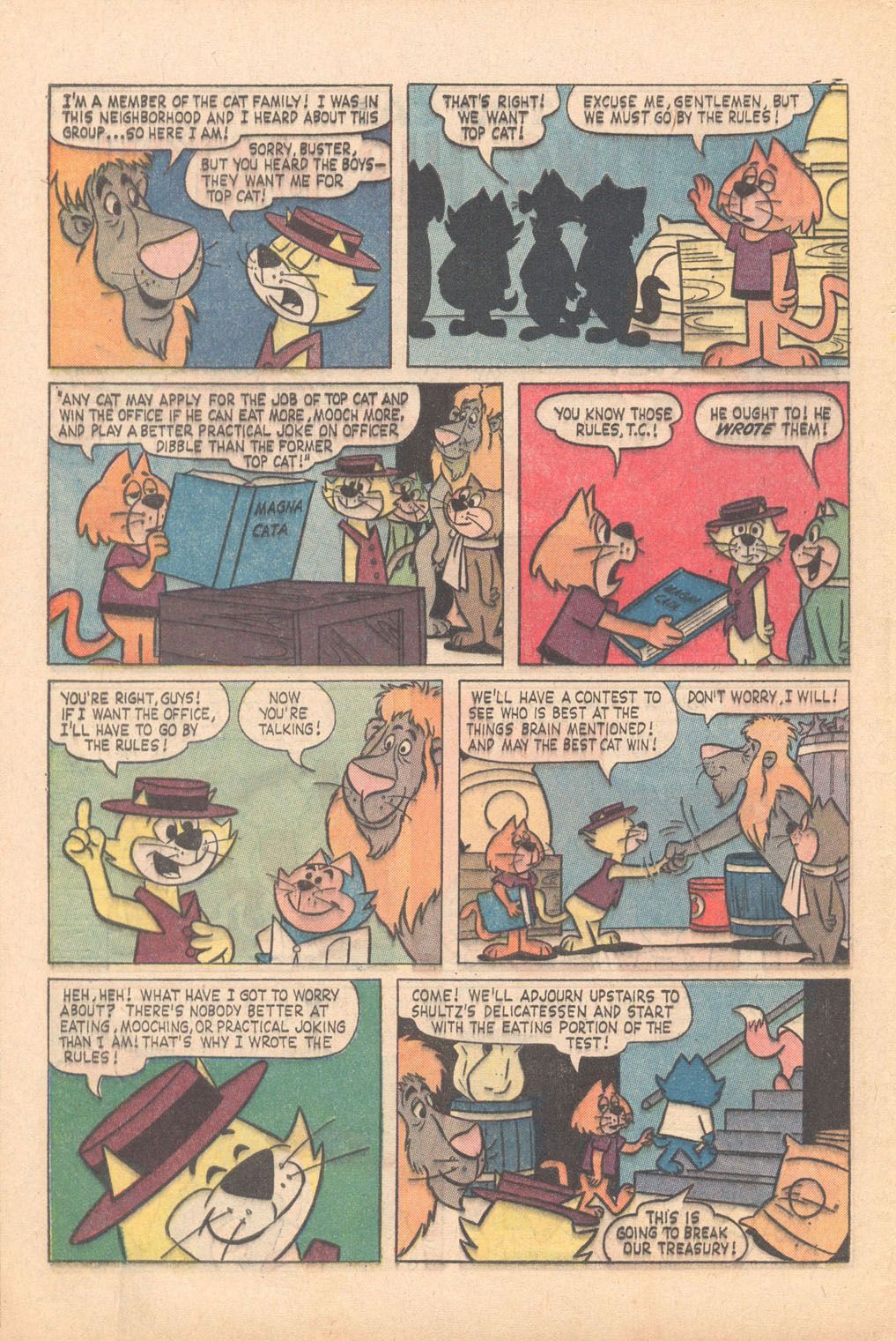 Read online Top Cat (1962) comic -  Issue #21 - 28