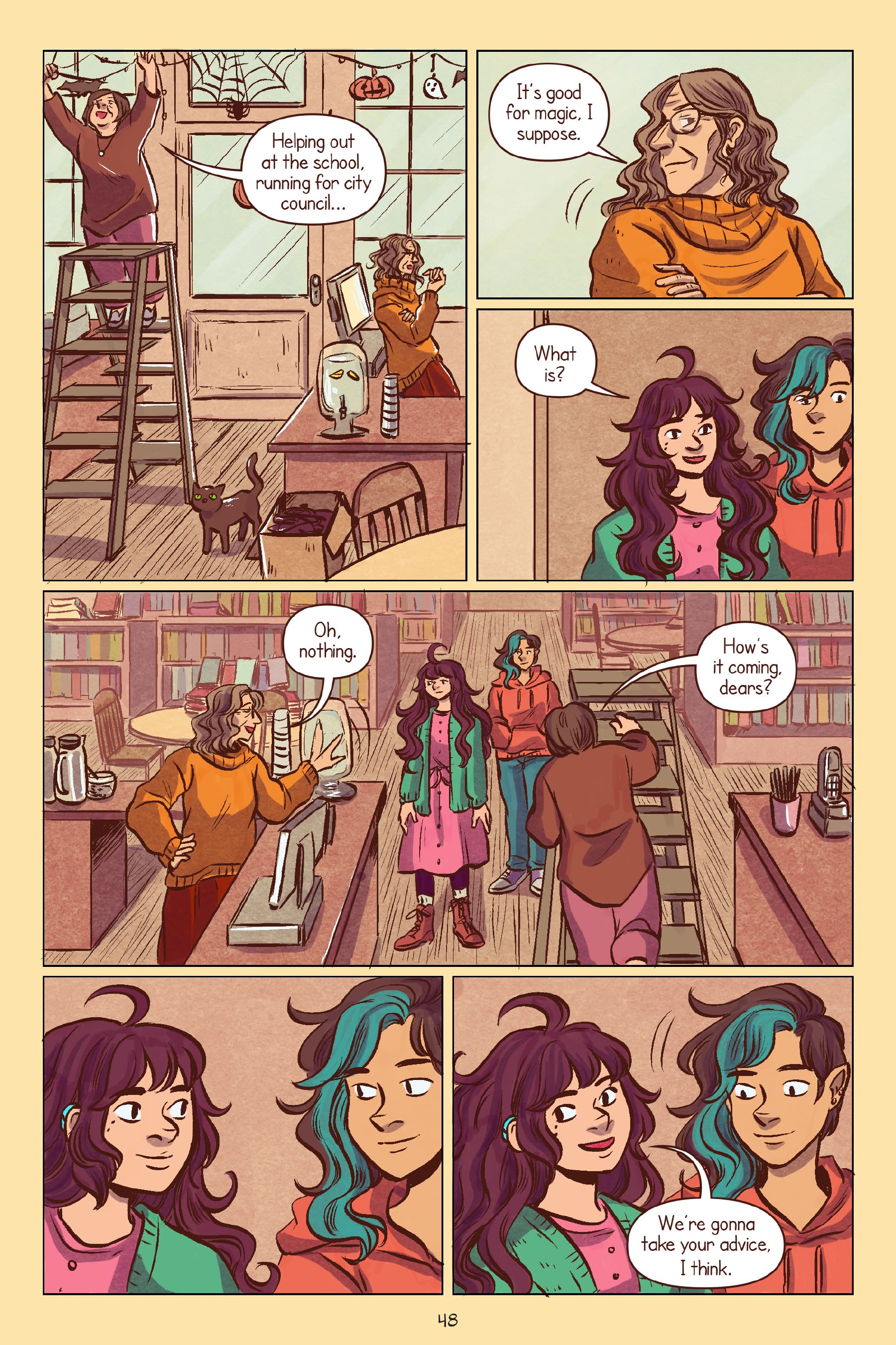 Read online Mooncakes comic -  Issue # TPB (Part 1) - 47