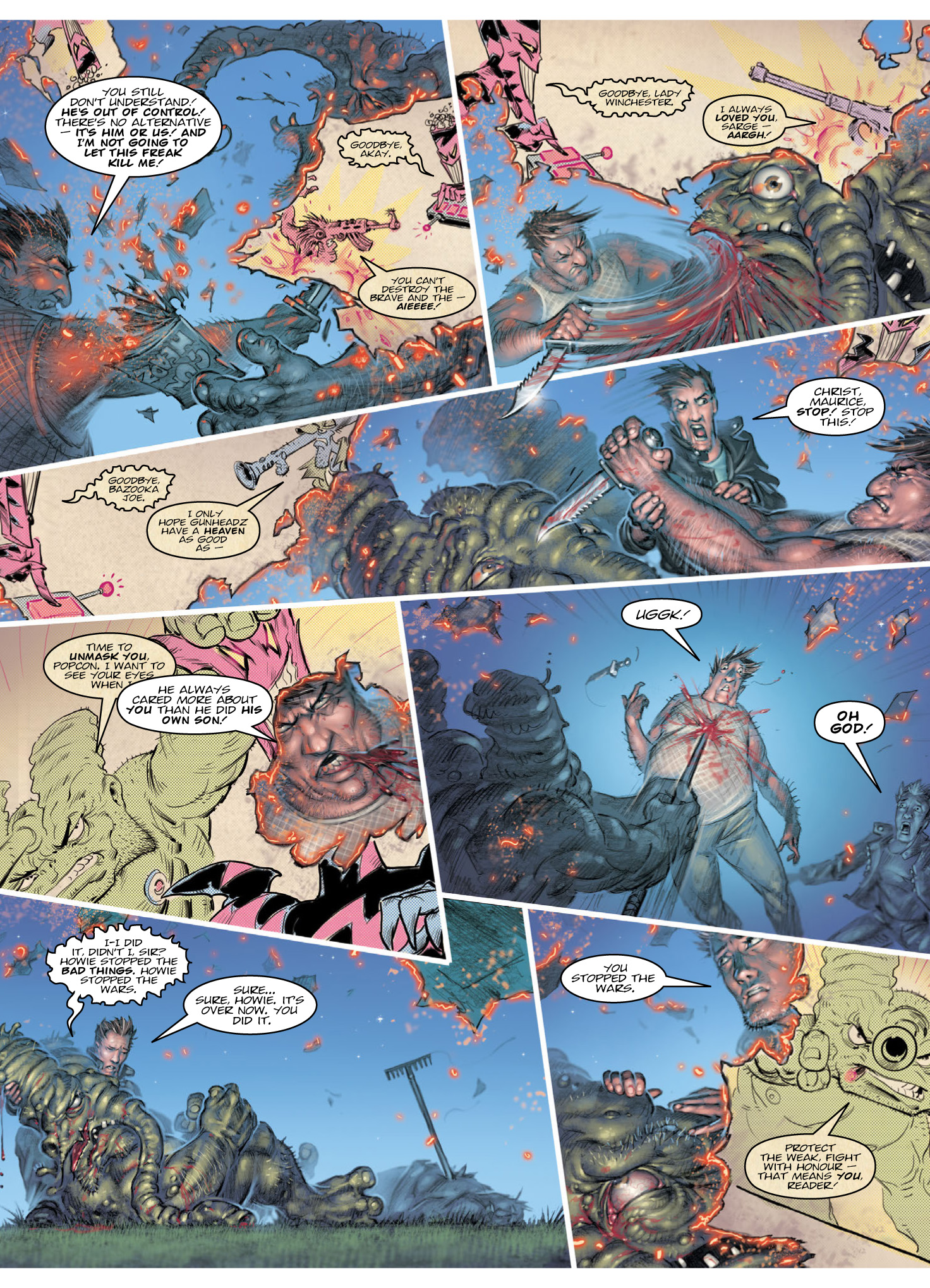 Read online Judge Dredd Megazine (Vol. 5) comic -  Issue #371 - 131