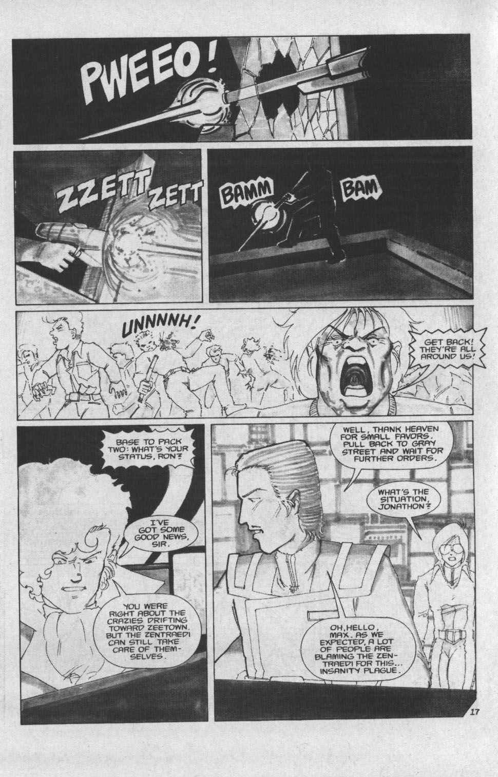 Read online Robotech II: The Sentinels - The Malcontent Uprisings comic -  Issue #6 - 19