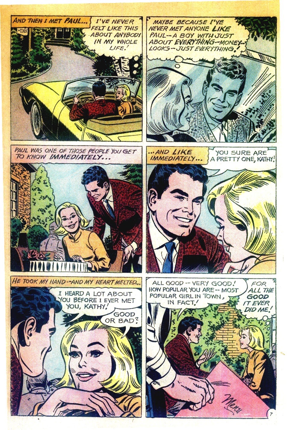 Read online Young Love (1963) comic -  Issue #53 - 29